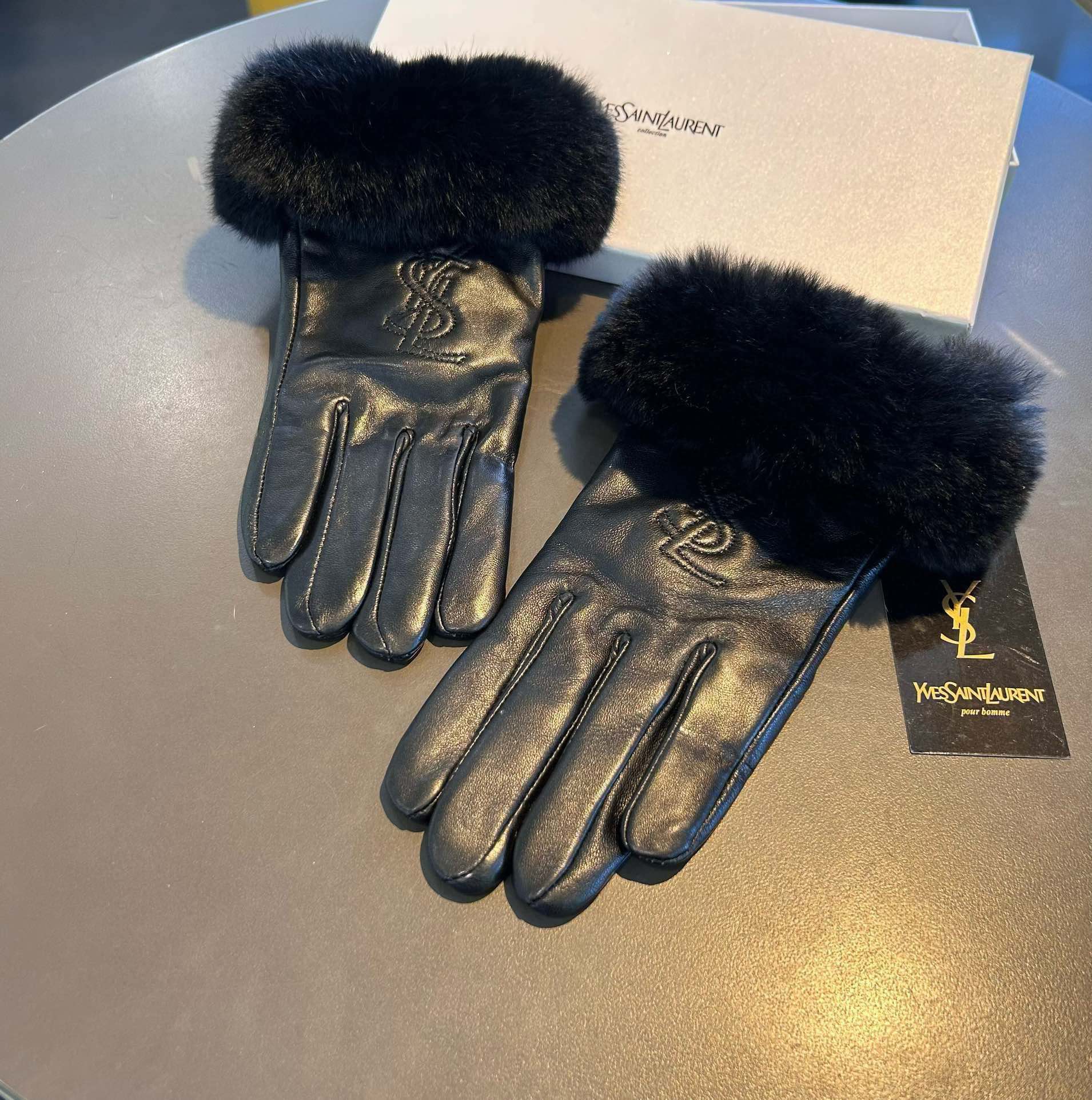 High-Skink Gloves: New Edition 2024 with Imported Sheep Hides and Warm Wool Inside - 图片 9