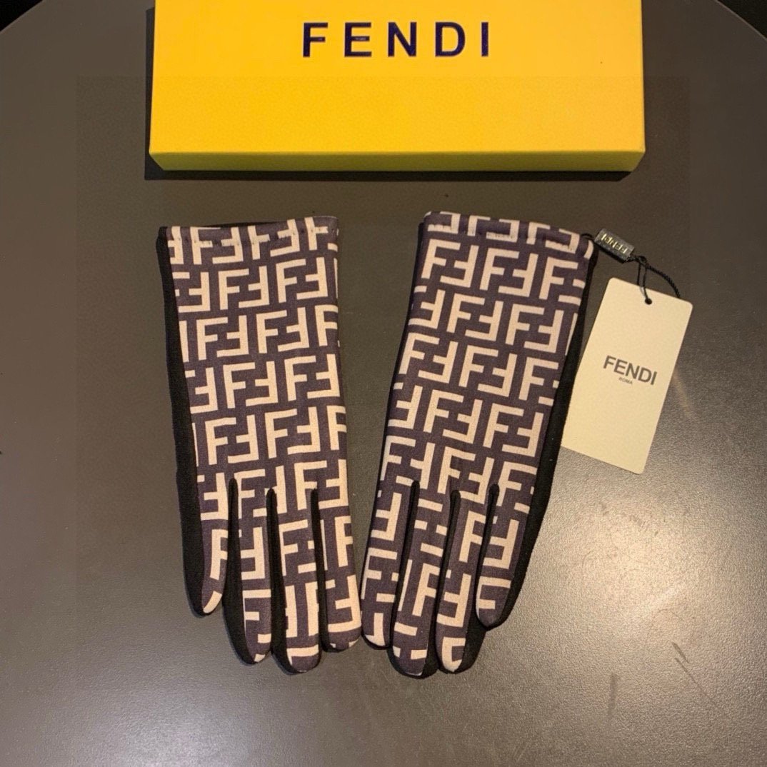 FENDY FENDI 2024 TWIG GLOVES ARE WORTH COMPARING THE SAME QUALITY, KILLING THE MARKET POOR, THE CLASSIC - 图片 4