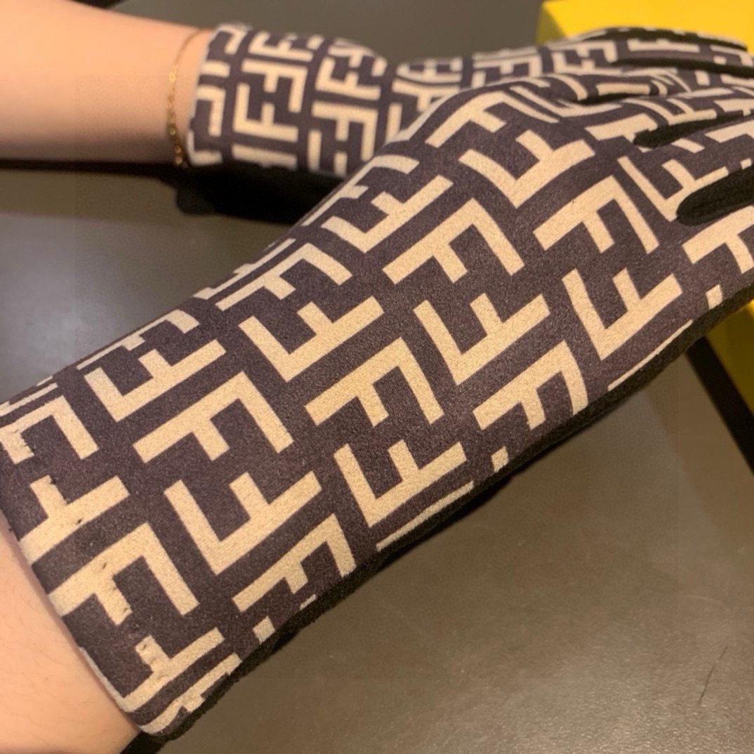 FENDY FENDI 2024 TWIG GLOVES ARE WORTH COMPARING THE SAME QUALITY, KILLING THE MARKET POOR, THE CLASSIC - 图片 2