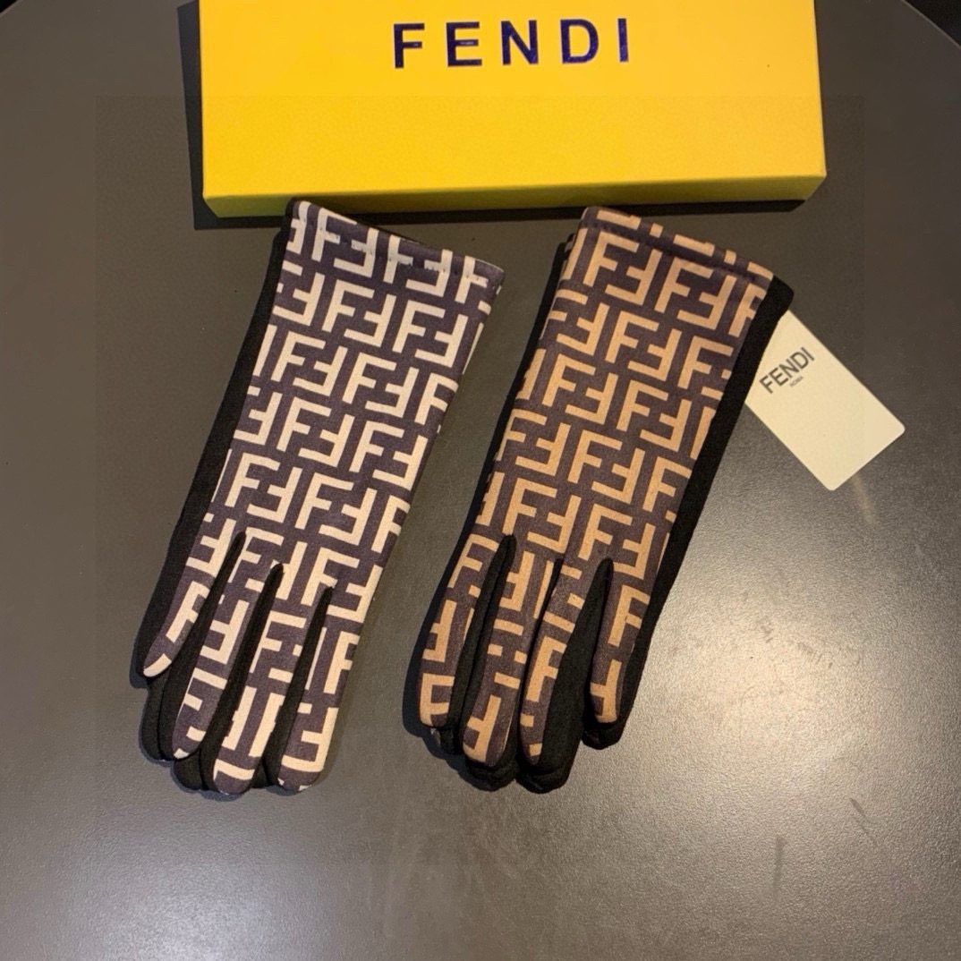 FENDY FENDI 2024 TWIG GLOVES ARE WORTH COMPARING THE SAME QUALITY, KILLING THE MARKET POOR, THE CLASSIC - 图片 9