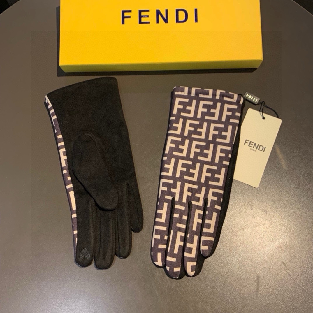 FENDY FENDI 2024 TWIG GLOVES ARE WORTH COMPARING THE SAME QUALITY, KILLING THE MARKET POOR, THE CLASSIC - 图片 8