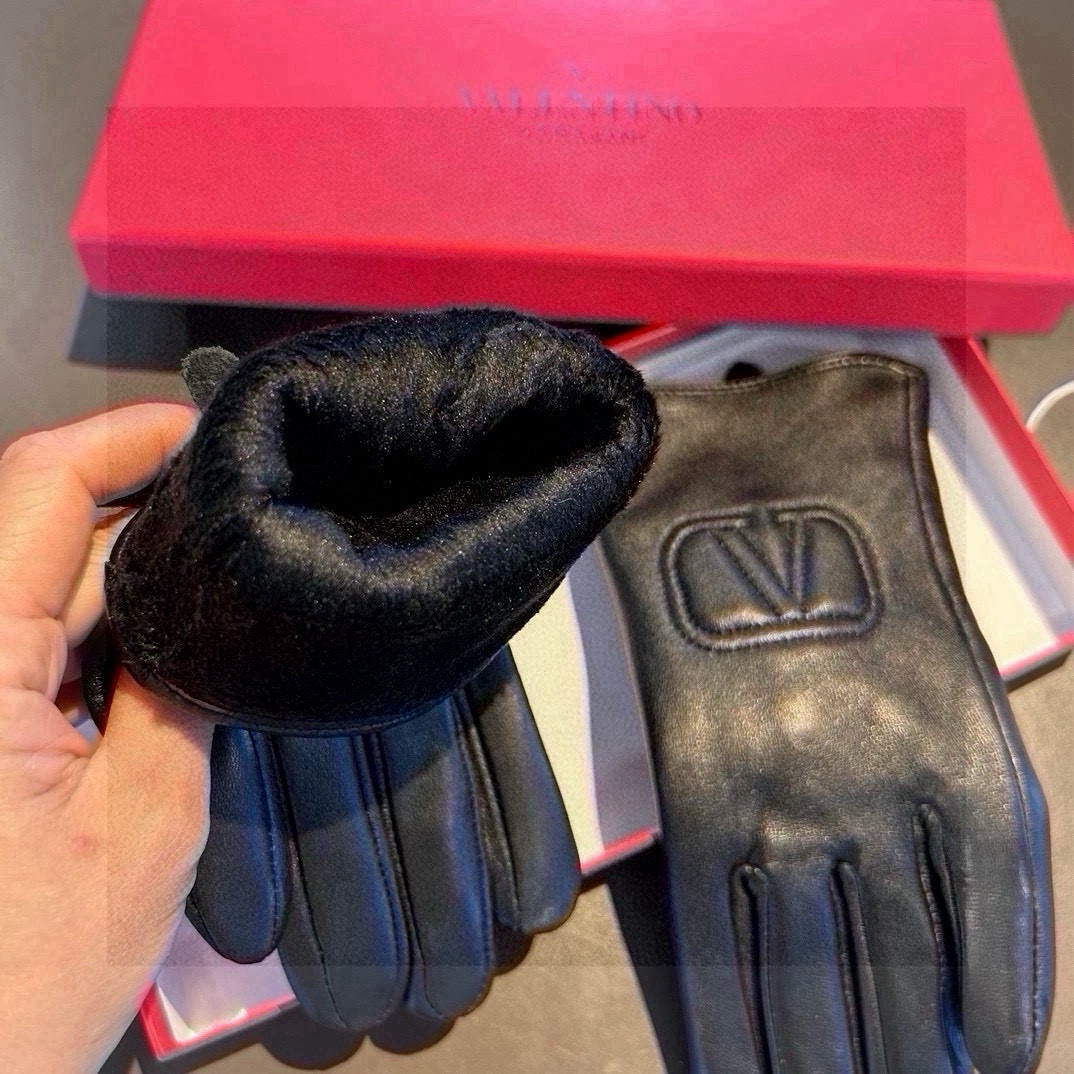 “High-Quality Women’s Gloves: Valentino Series 238 Sheep-Skin Mittens for Warmth” - 图片 3