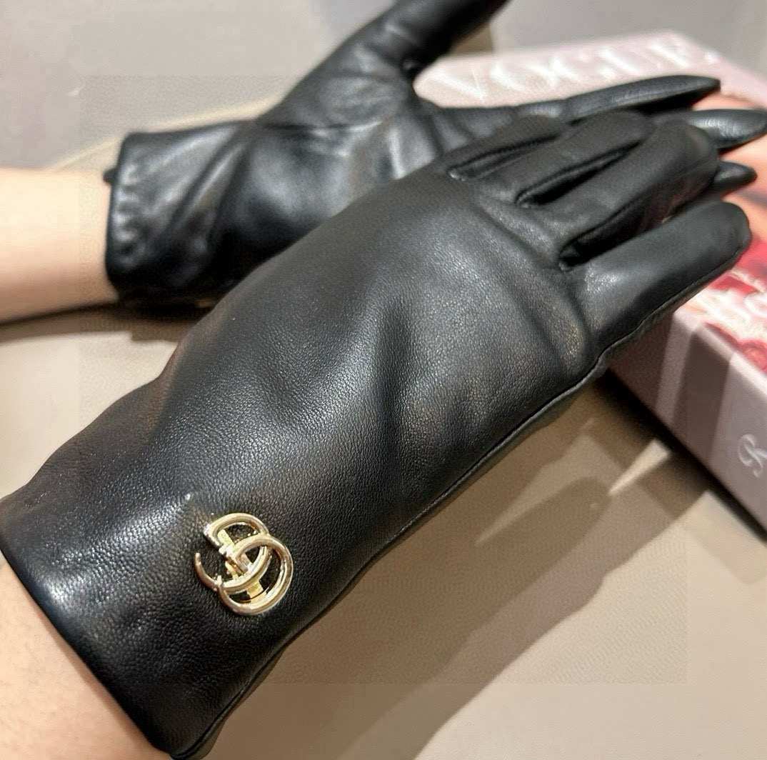 New Gucci Gucicuchi Series 238: Top-notch Imported Sheep Hide Gloves for 2024