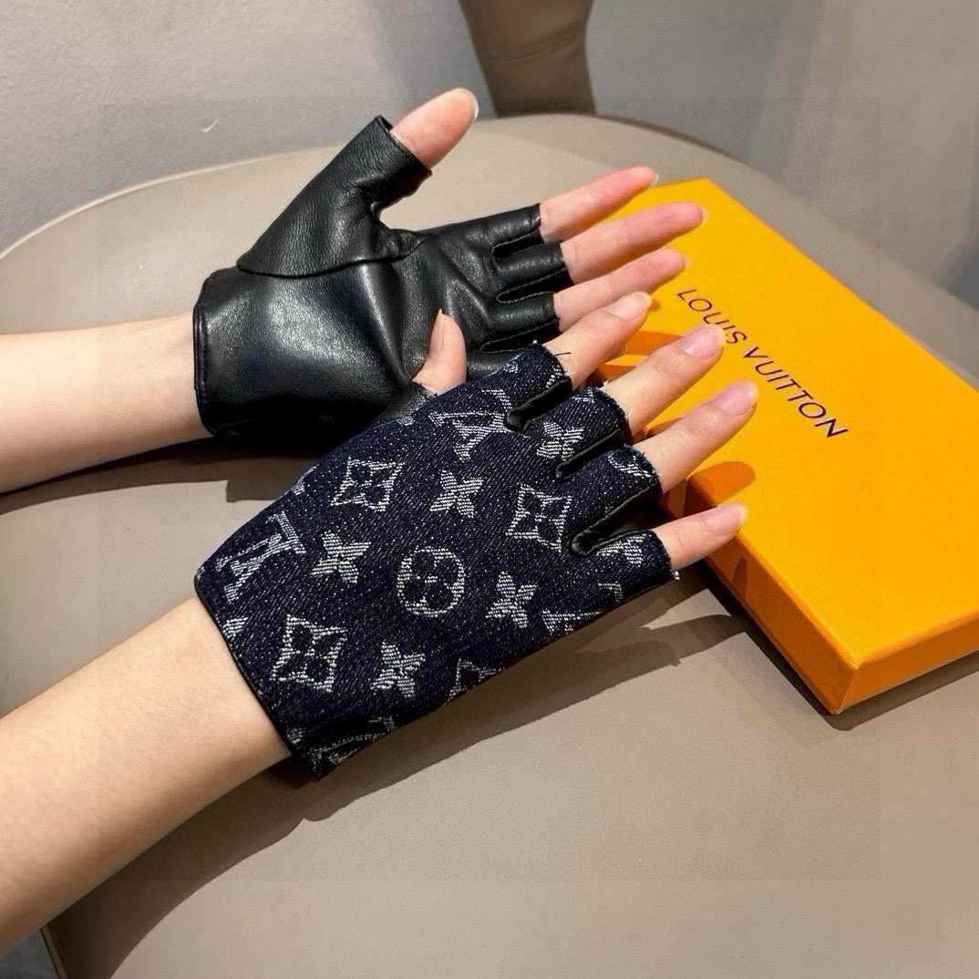 Fashionable 2024 Cowboy and Bike Gloves with Cozy and Soft Material - 图片 3