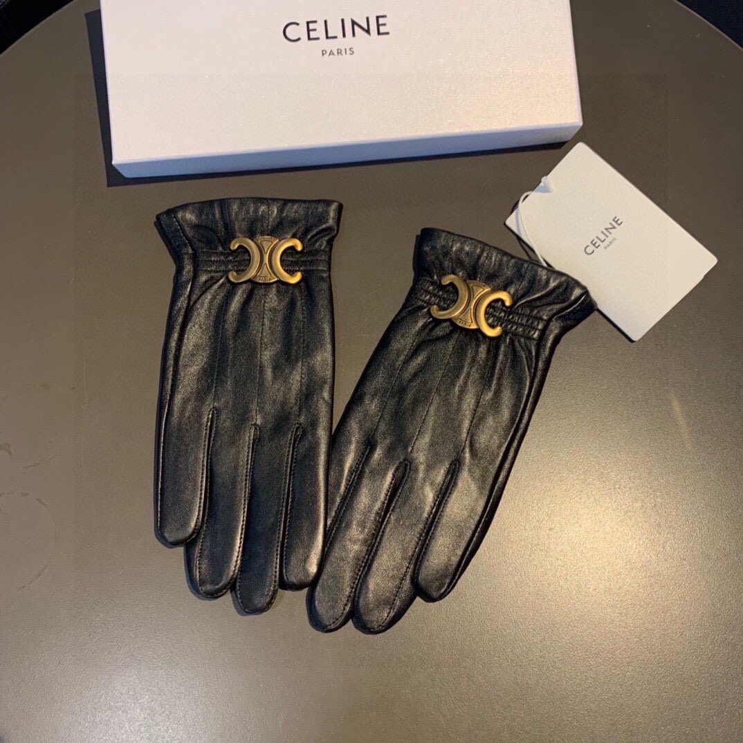 
2025新款独家首发‼️触屏手套 CELINE赛琳（原单品质）官网同步女士新款高档羊皮手套🎉🎉女神首选