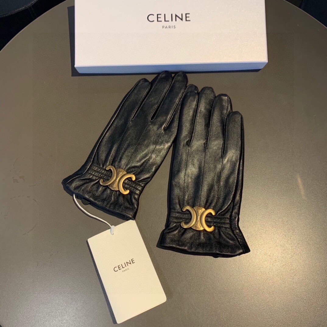 
2025新款独家首发‼️触屏手套 CELINE赛琳（原单品质）官网同步女士新款高档羊皮手套🎉🎉女神首选
