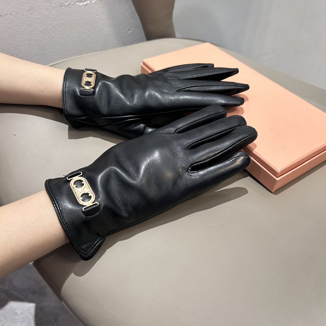 2025新款独家首发‼️触屏手套 CELINE赛琳（原单品质）官网同步女士新款高档羊皮手套🎉🎉女神首选 