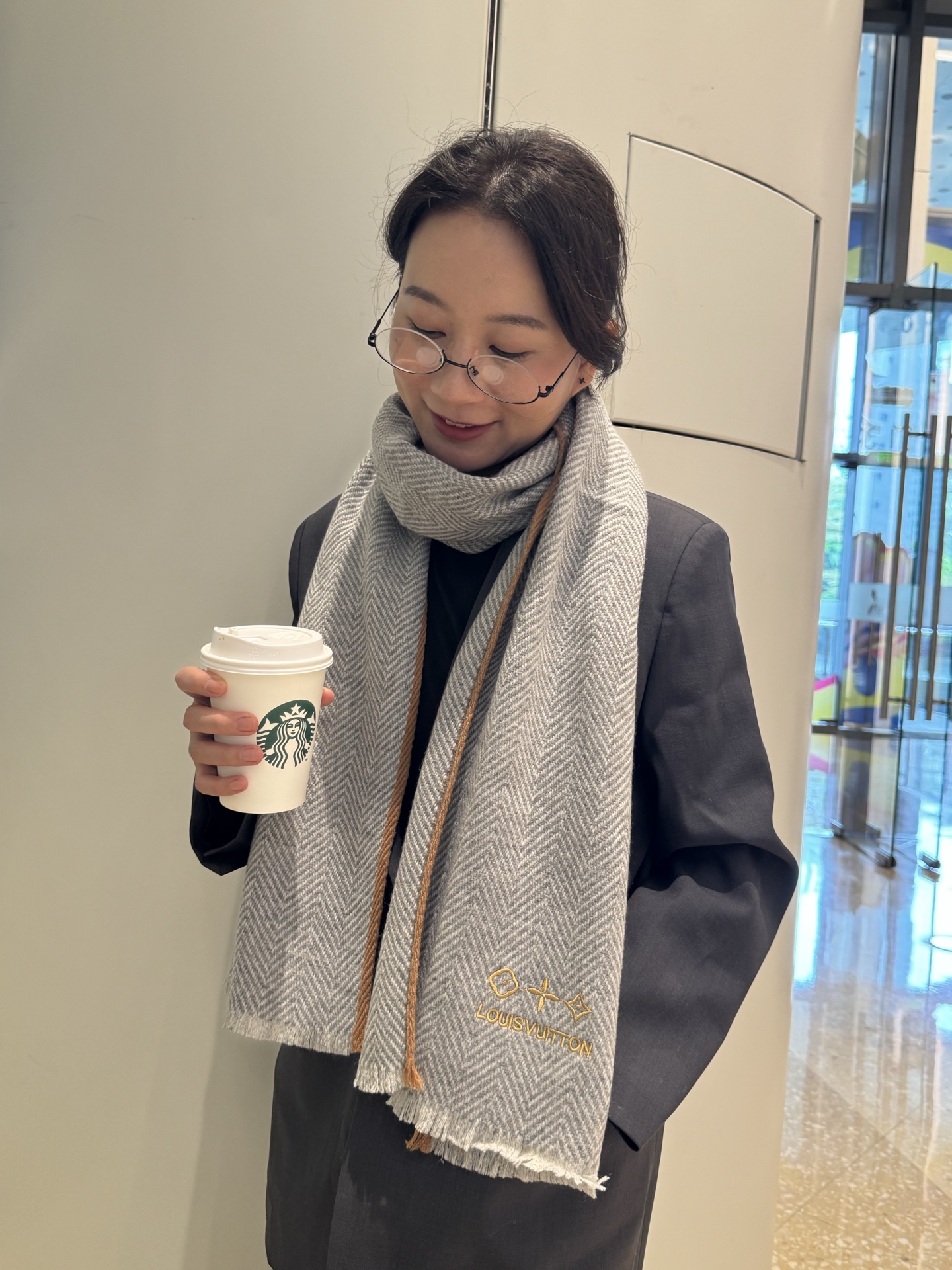 Louis Vuitton Lv羊绒围巾送给 重磅上新 渠道 硬货～出口意大利 客供面料100%羊绒 手感软糯