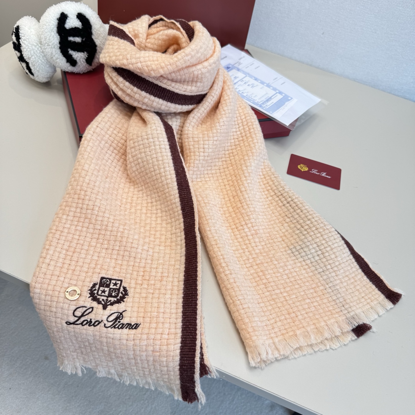 Loro Piana Loro Piana · 诺悠翩雅 【 发售 贸易公司尾单 山羊绒编织围巾】送人自留都太高大上了 重磅上新