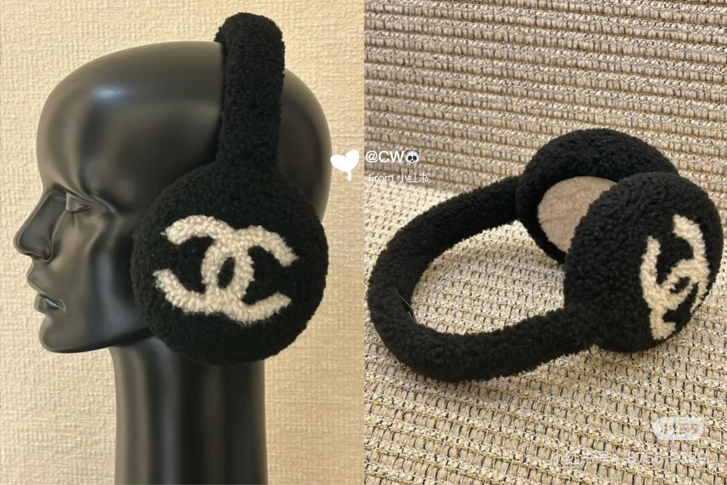 NO:554596,Batch, soft and high wool, the same style for men and women is worth having. The world is white and rich, the same style as the Internet celebrity. Chanel ski earmuffs, a must-have for daily warmth and travel. The daily concave shape of skiing is simply awesome. Warm and cheering items. Good appearance. Reserved black and white color matching. Can be worn for a lifetime. Classic items that will not go out of style. Gloves, gloves, chanel, gloves19860909批、软软高羊毛毛男女同款疯狂打call值得拥有 人间白富美,网红明星同款 香奈儿滑雪耳罩,日常保暖出行必备 滑雪日常凹造型简直太赞了 保暖打气物件 高颜值 自留黑白拼色 可以戴一辈子不过时的经典单品 手套,手套,chanel,gloves,accessory