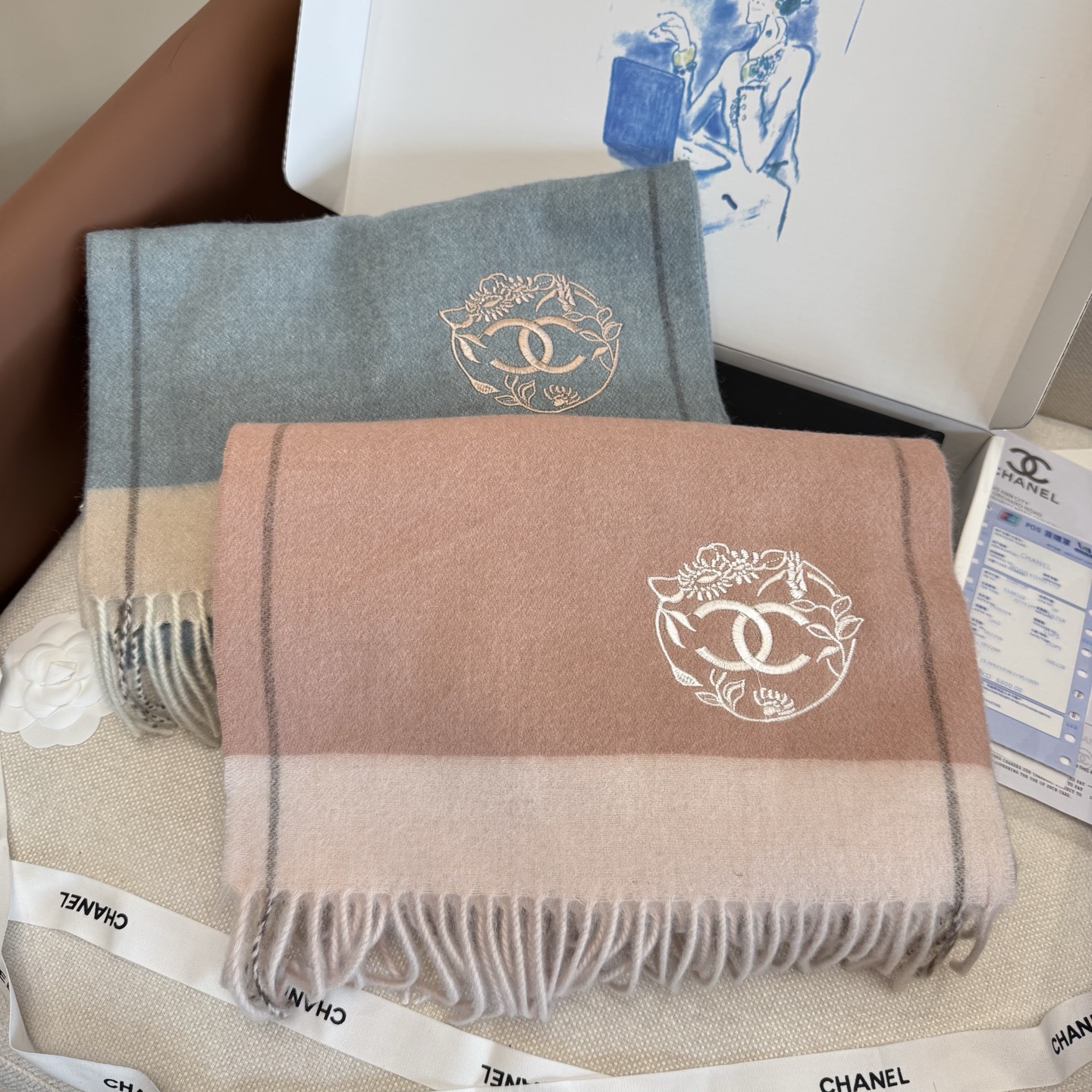 Chanel - Cashmere Scarf