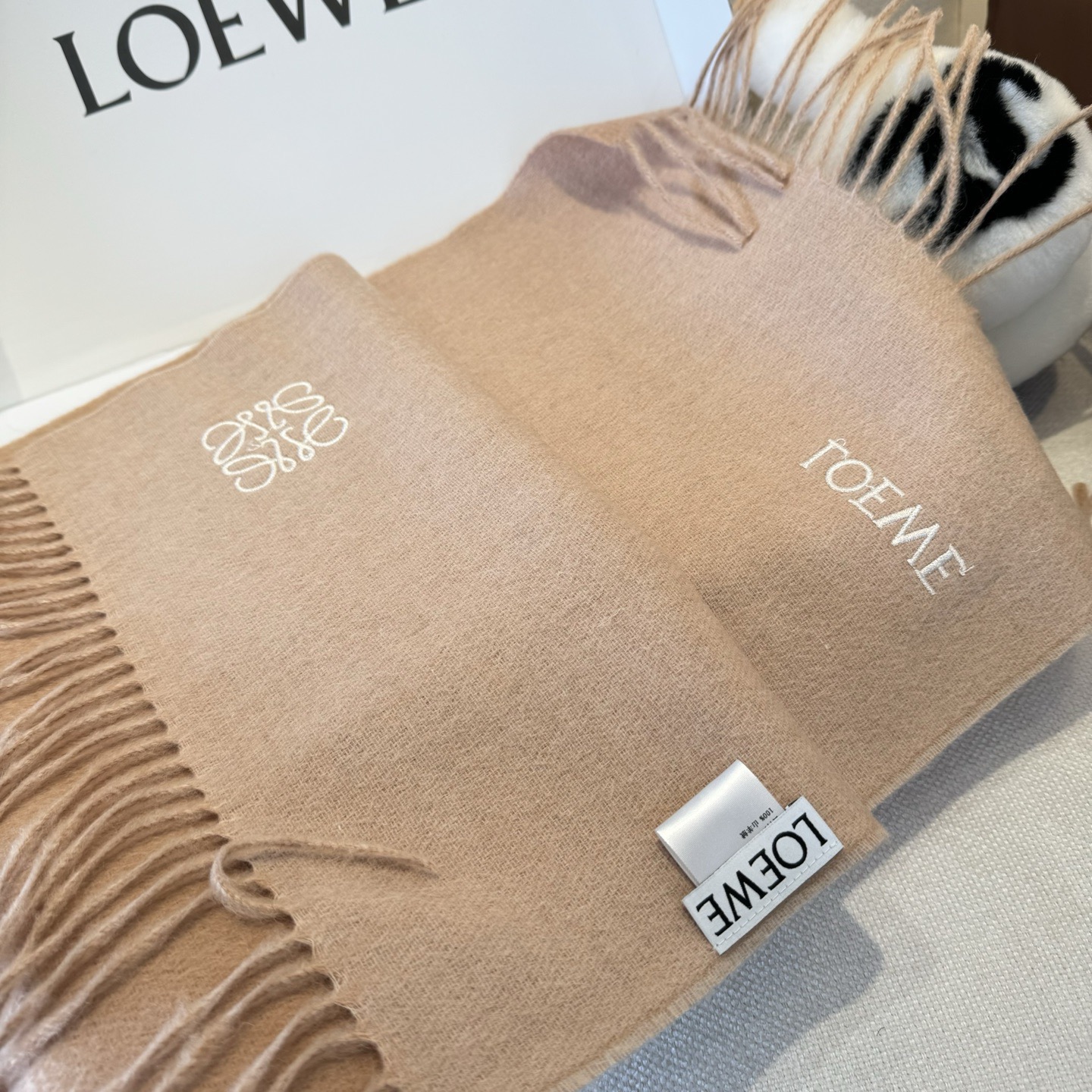 Loewe scarf Loewe Loewe loewe logo 30x 180cm — photo 8
