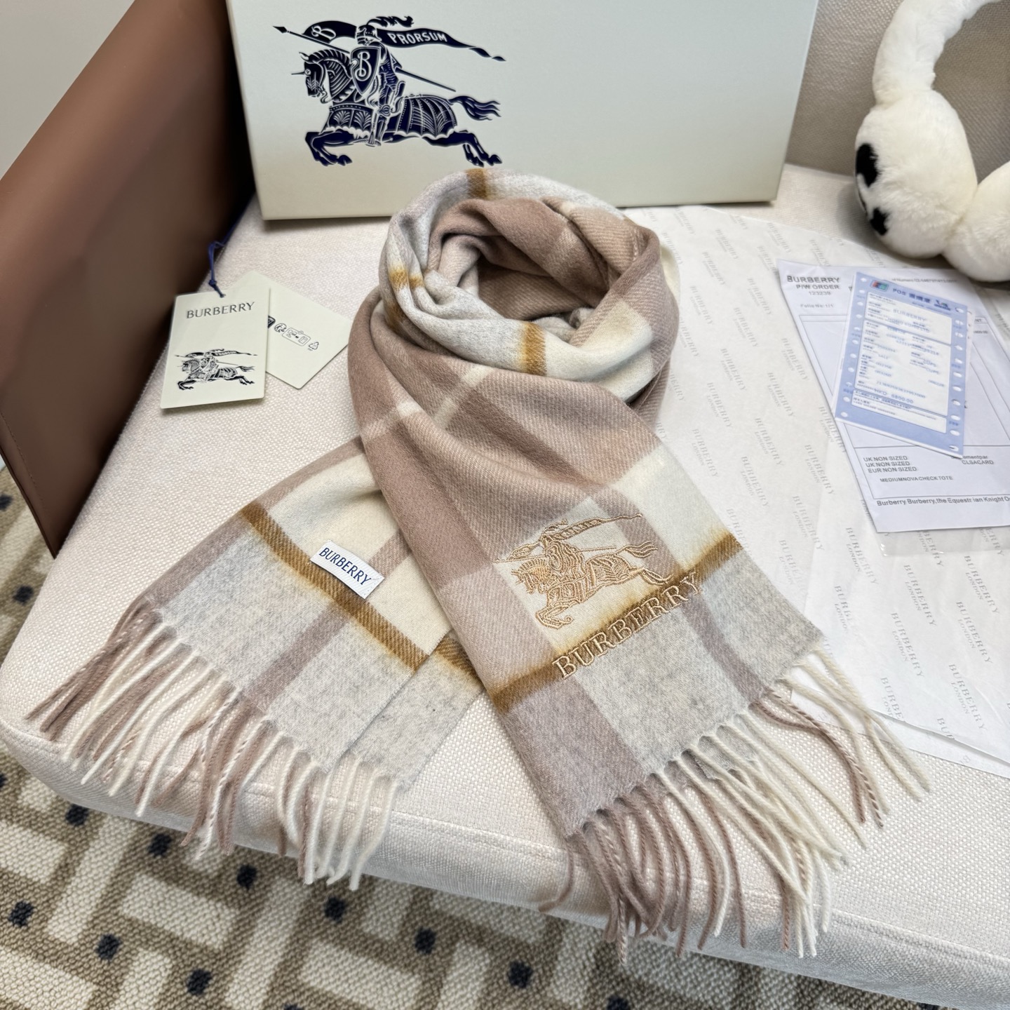 burberry scarf Classical 30*180cm — photo 7