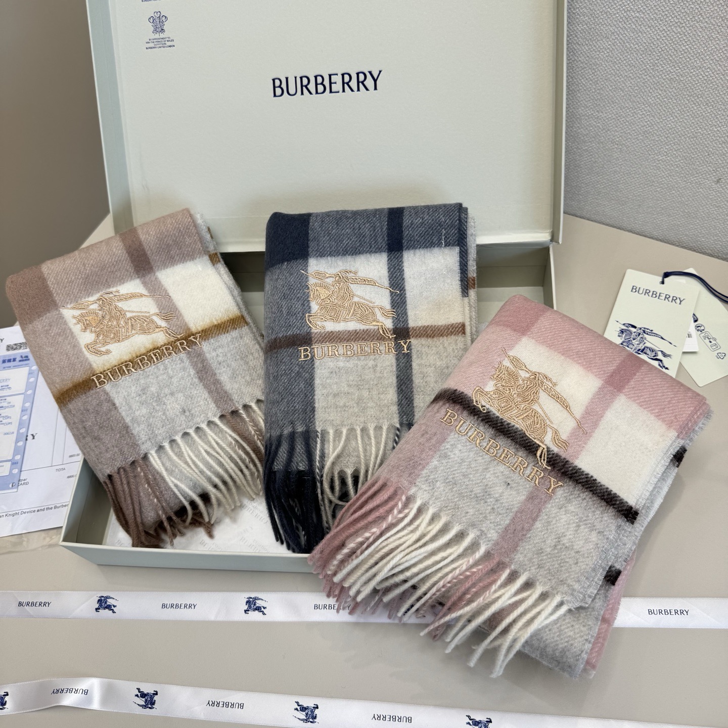 burberry scarf Classical 30*180cm — photo 3