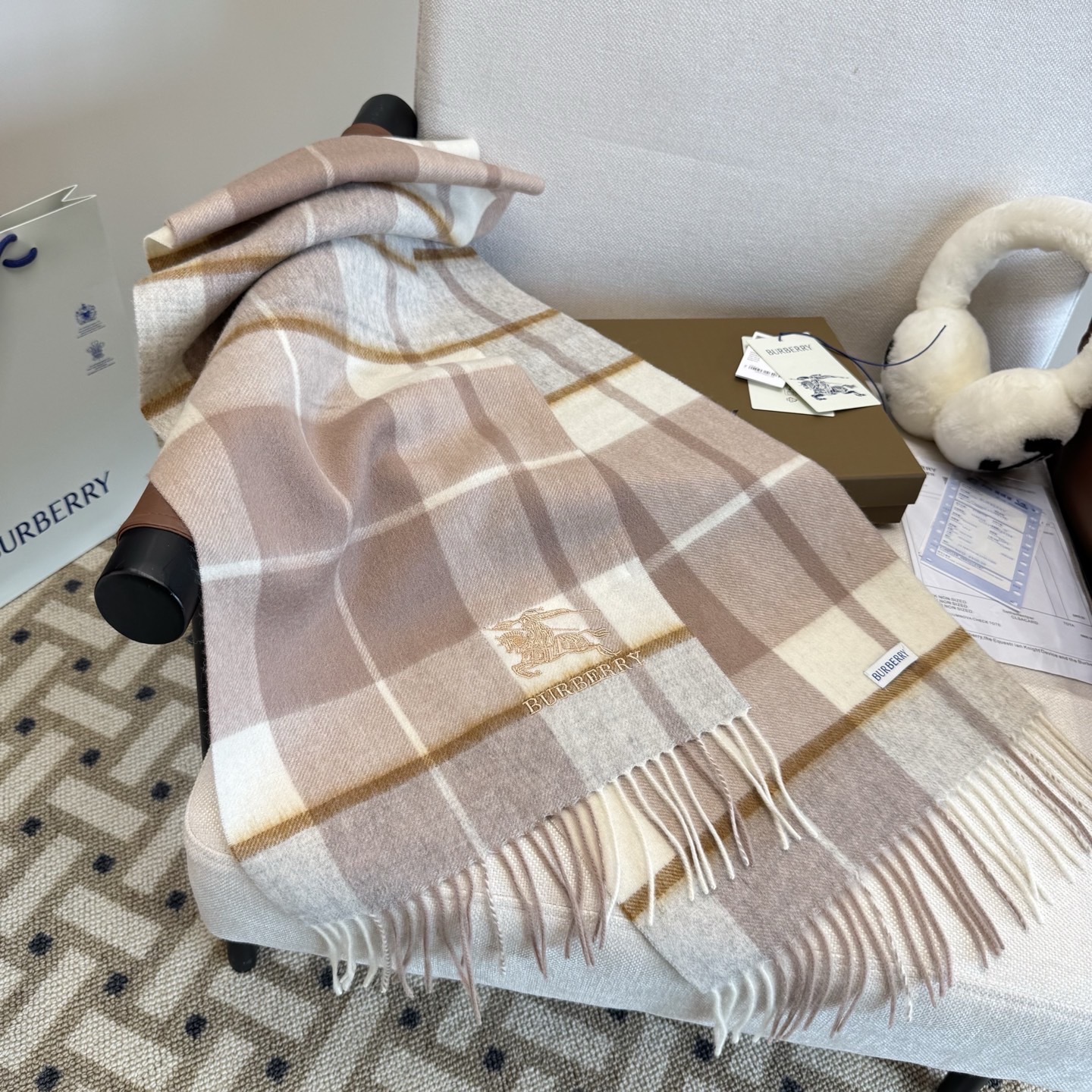 burberry scarf Classical 30*180cm — photo 4