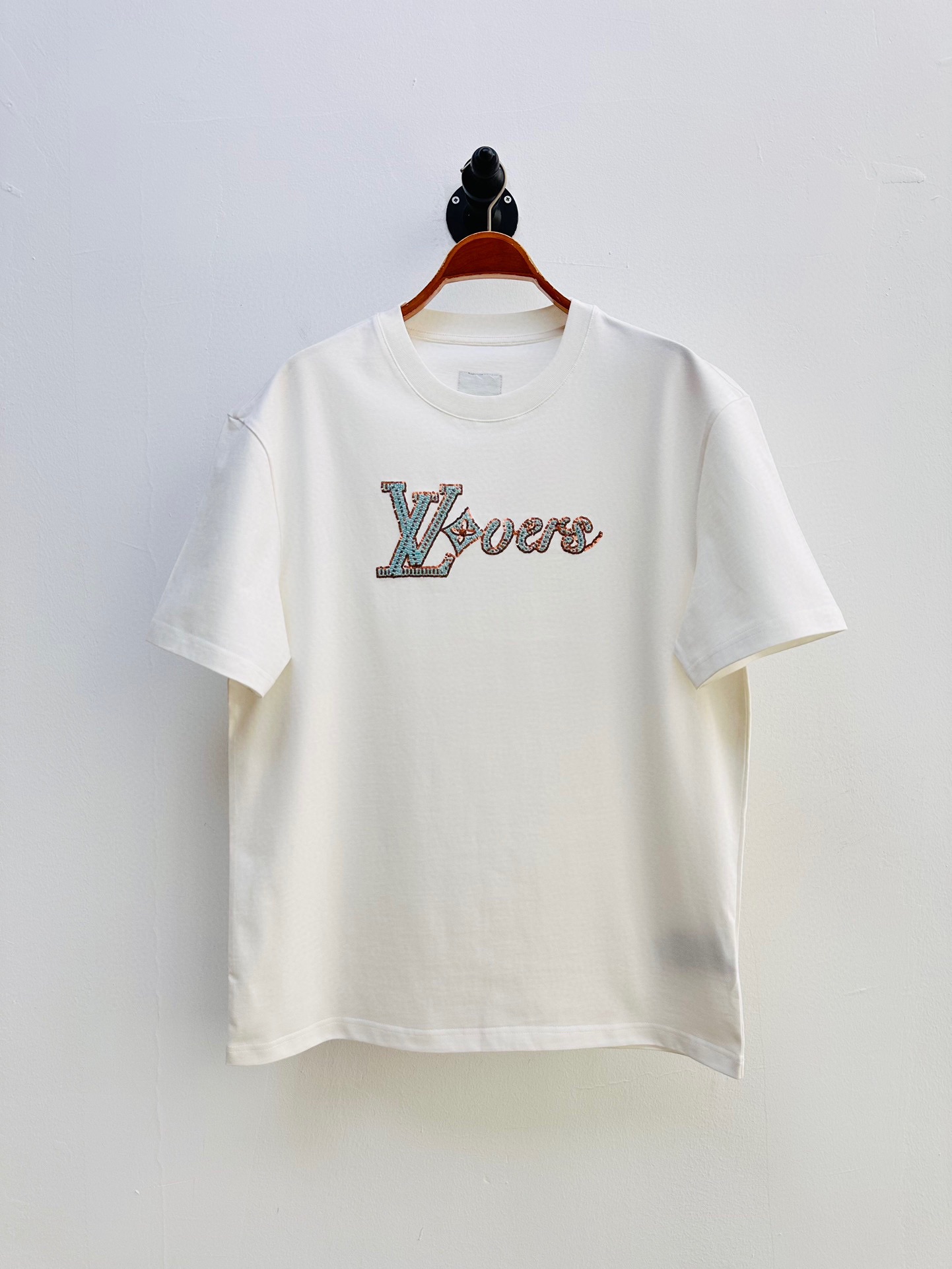 Louis Vuitton Clothing T-Shirt Wholesale Replica Shop
 Beige White Cotton Knitted Knitting Vintage