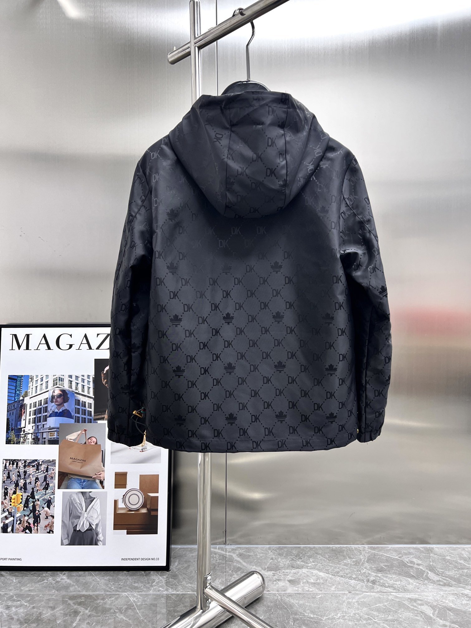 P古奇Gucci2023ss新款连帽夹克外套高端版本！专柜定制面料透气舒适度高细节无可挑剔品牌元素设计理