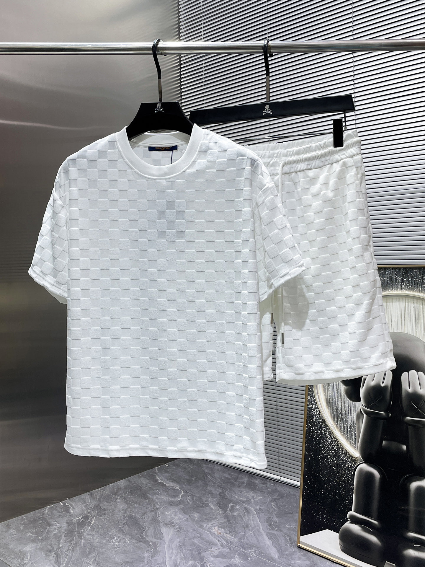Parte superior P80, pantalones cortos P95. Louis Vuitton LV 2026ss nueva colección primavera/verano, conjunto casual de…
