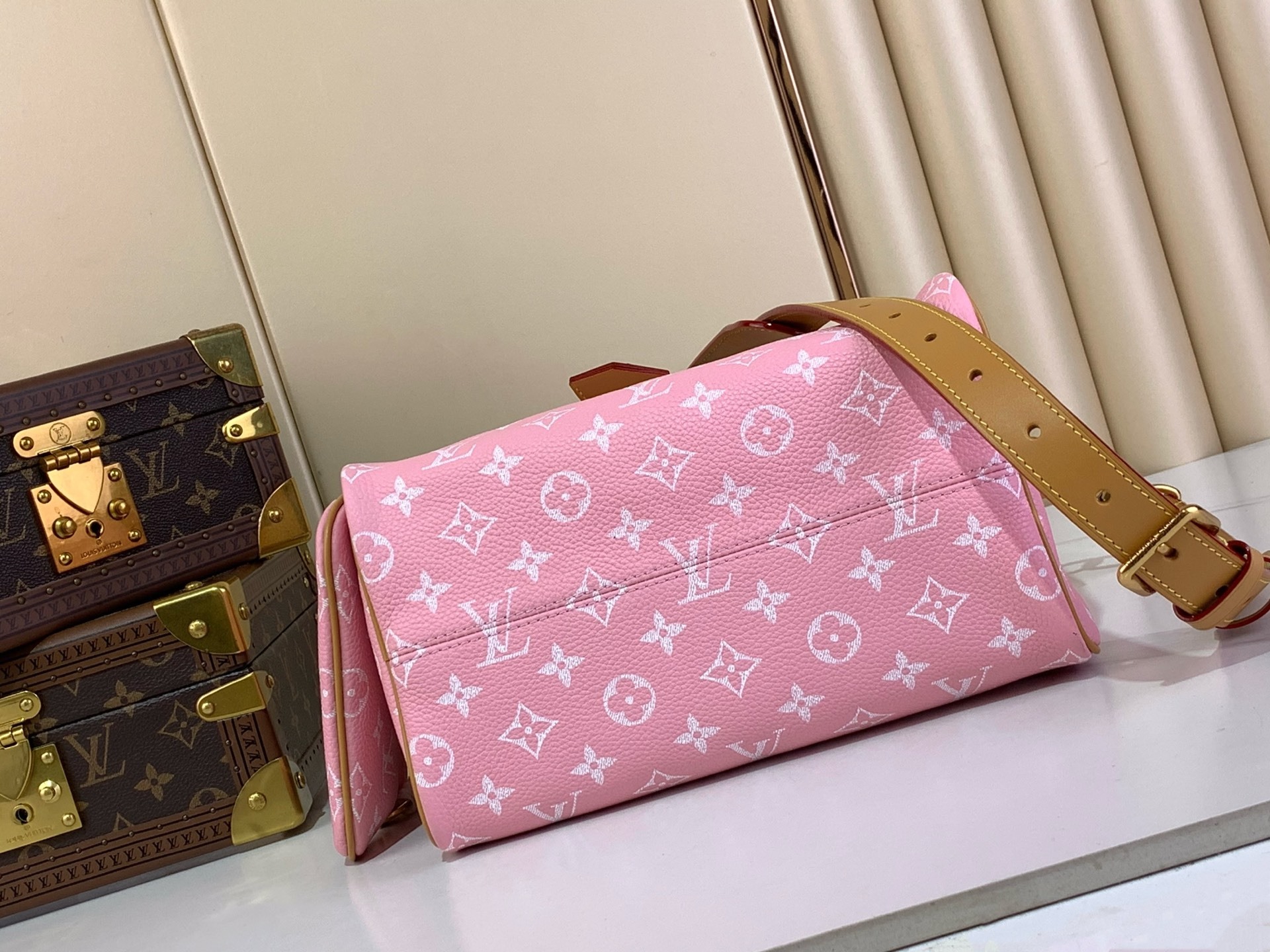 【SPEEDY BANDOULIÈRE25 手袋 】M24437 M13912 M24440粉色本款 S