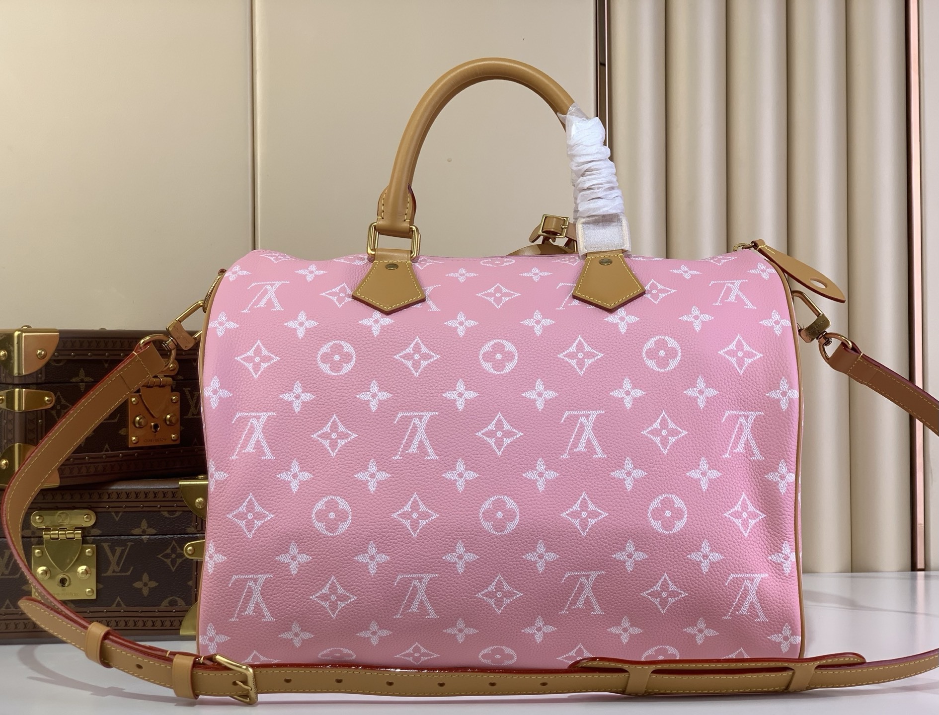 【SPEEDY BANDOULIÈRE40手袋】M24417绿色 M24418蓝色 M24419黄色 M