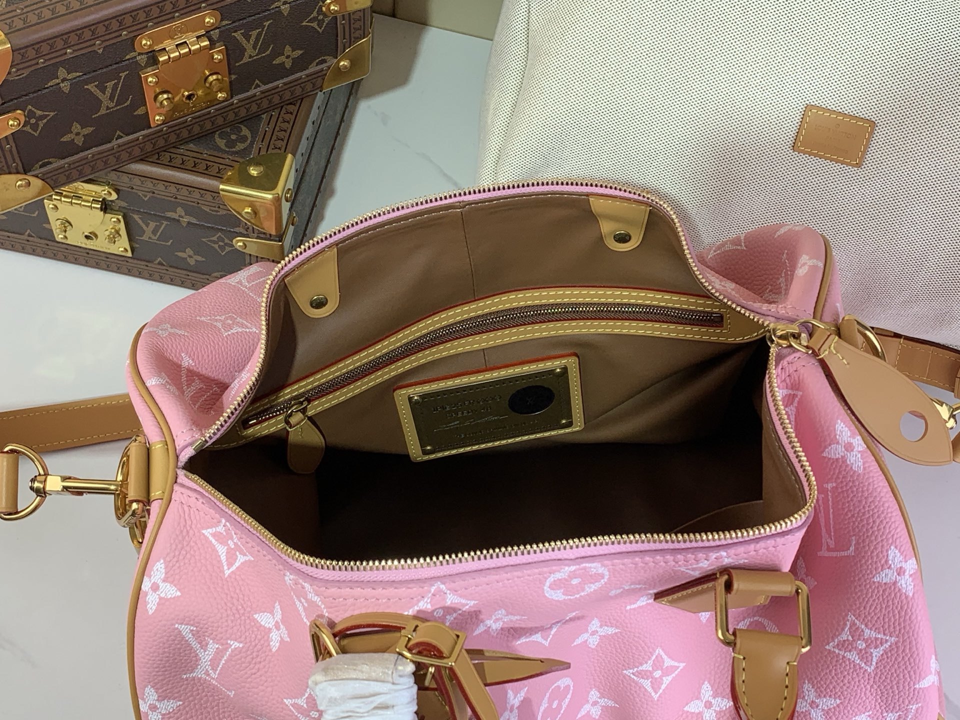 【SPEEDY BANDOULIÈRE40手袋】M24417绿色 M24418蓝色 M24419黄色 M