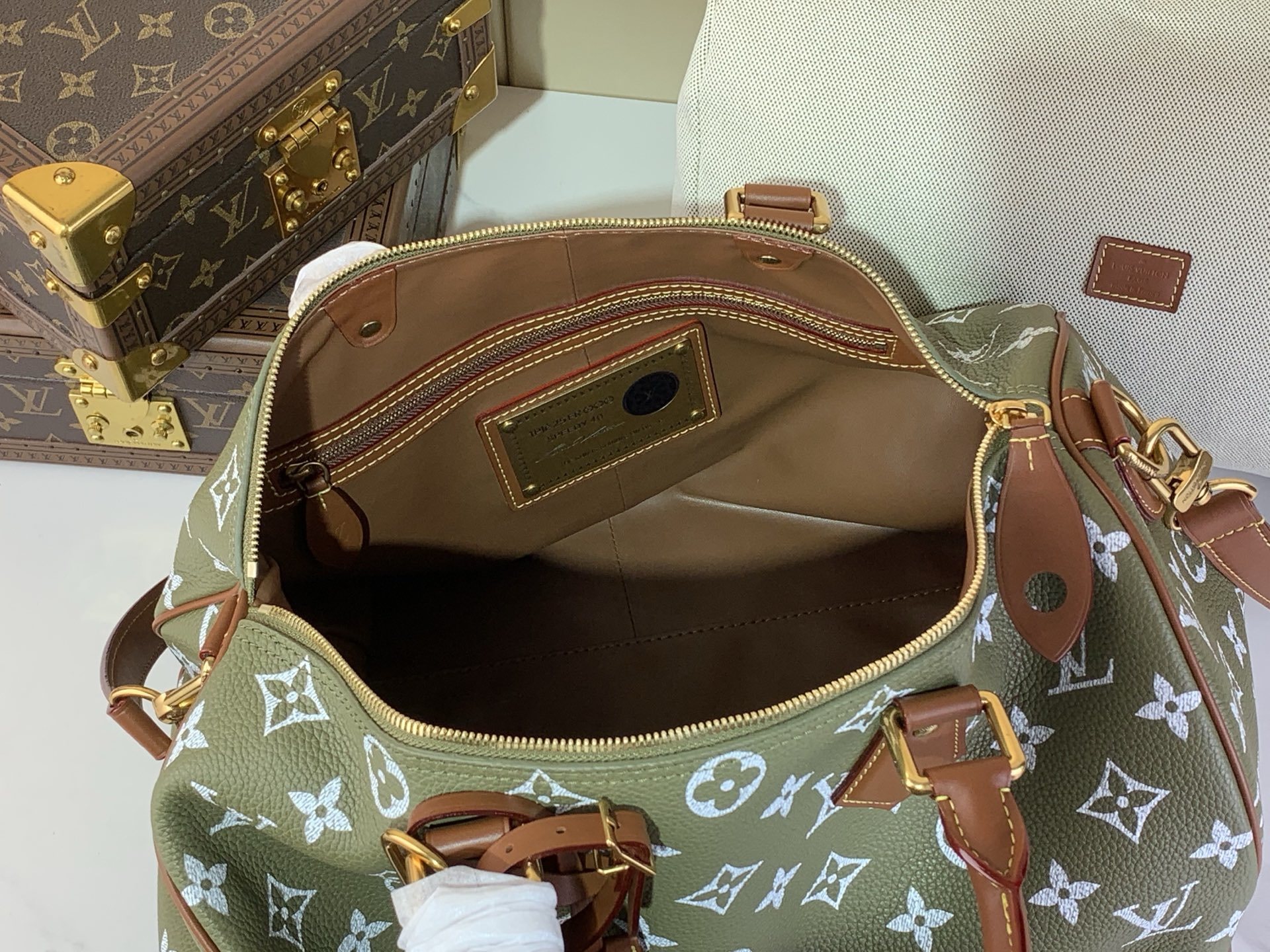 【SPEEDY BANDOULIÈRE40手袋】M24417绿色 M24418蓝色 M24419黄色 M