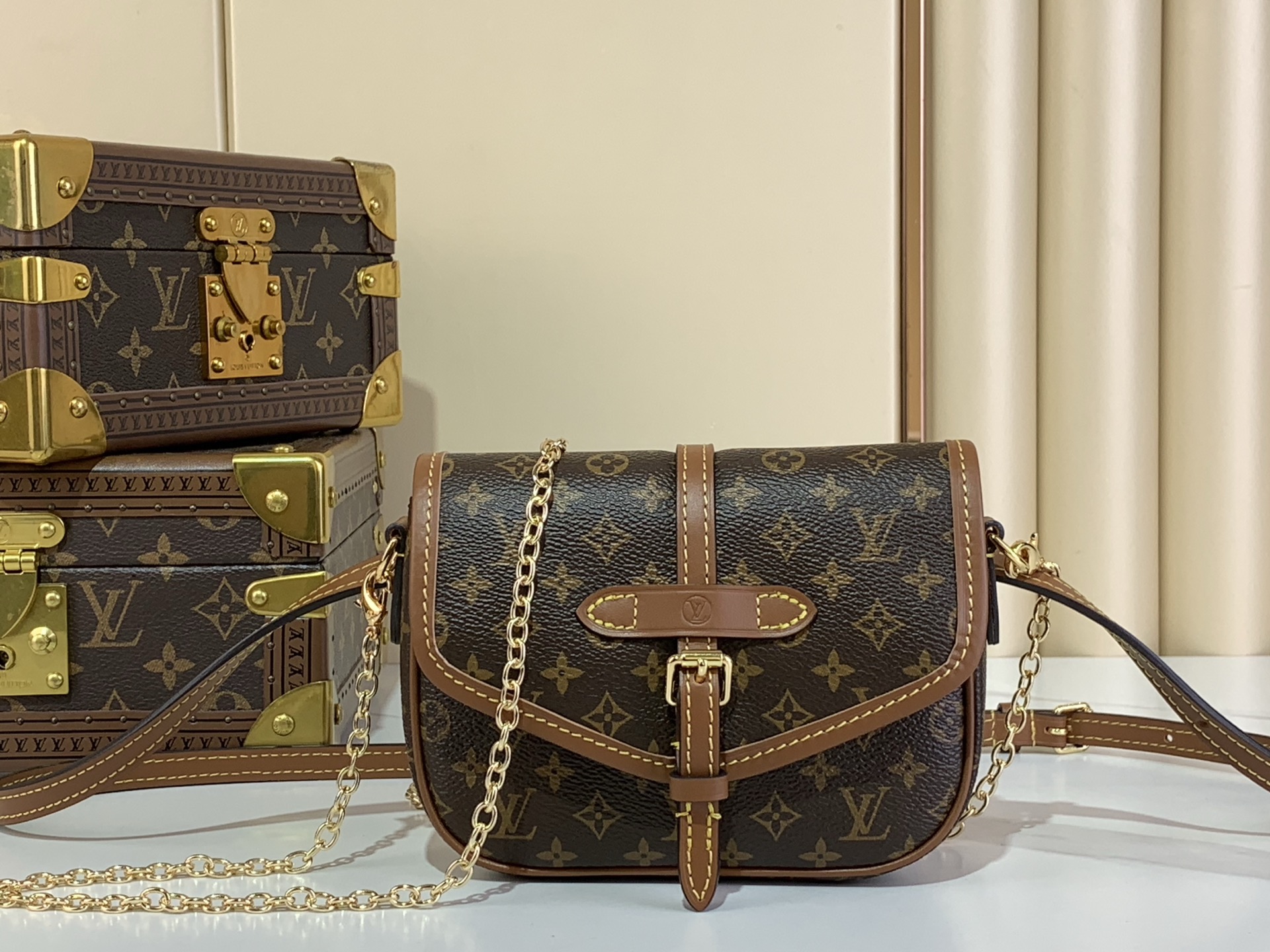 Louis Vuitton Duo BB Monogram Canvas Crossbody Bag - M26592