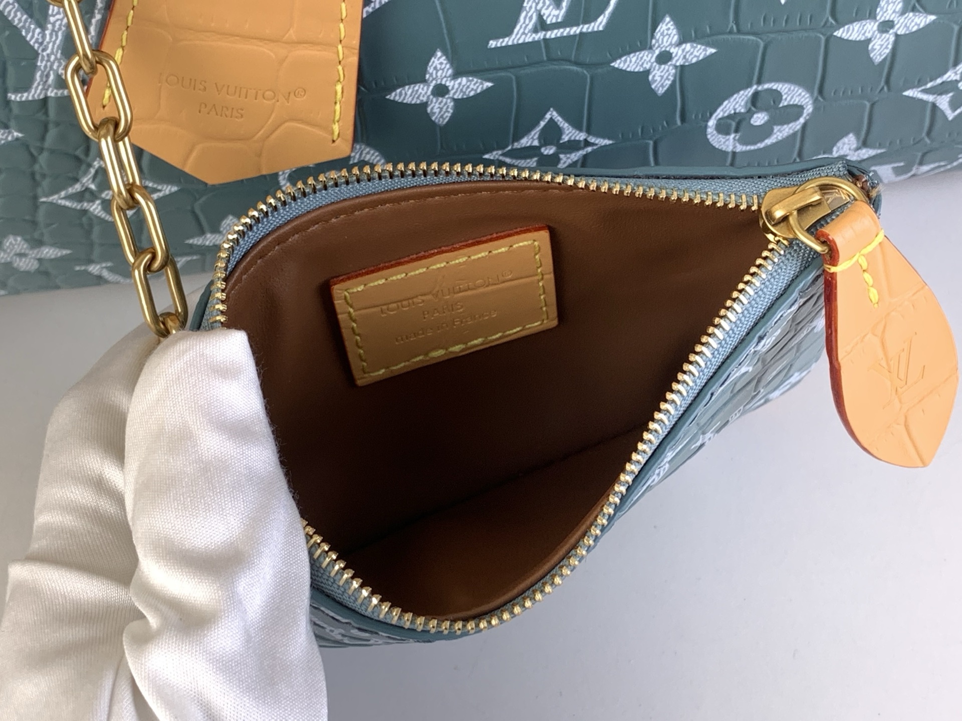 【SPEEDY BANDOULIÈRE25 手袋 】M24437 M13912 M24443绿色鳄鱼本款