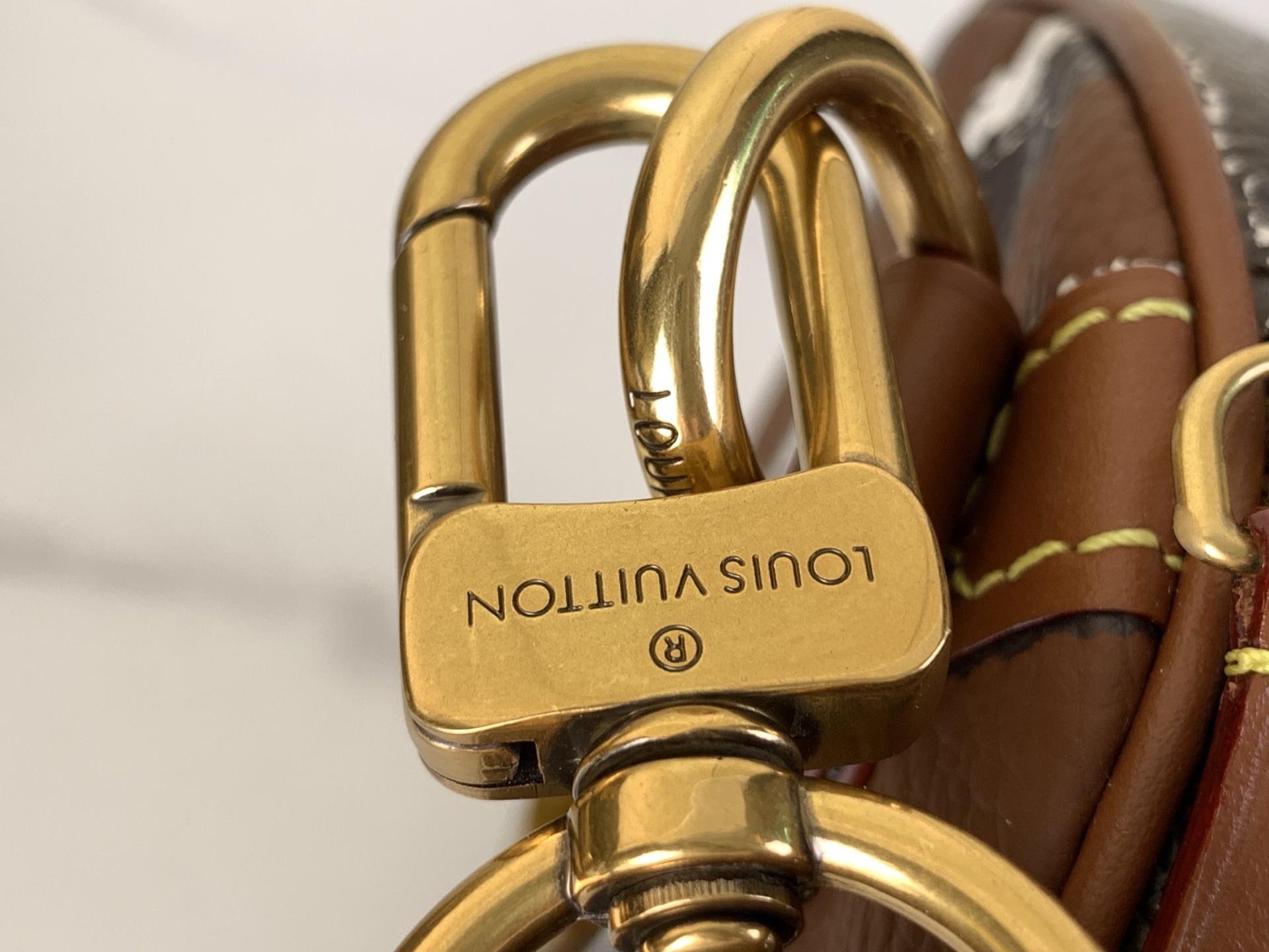 【SPEEDY BANDOULIÈRE30 手袋 】M14064咖啡(条纹)本款 Speedy Band