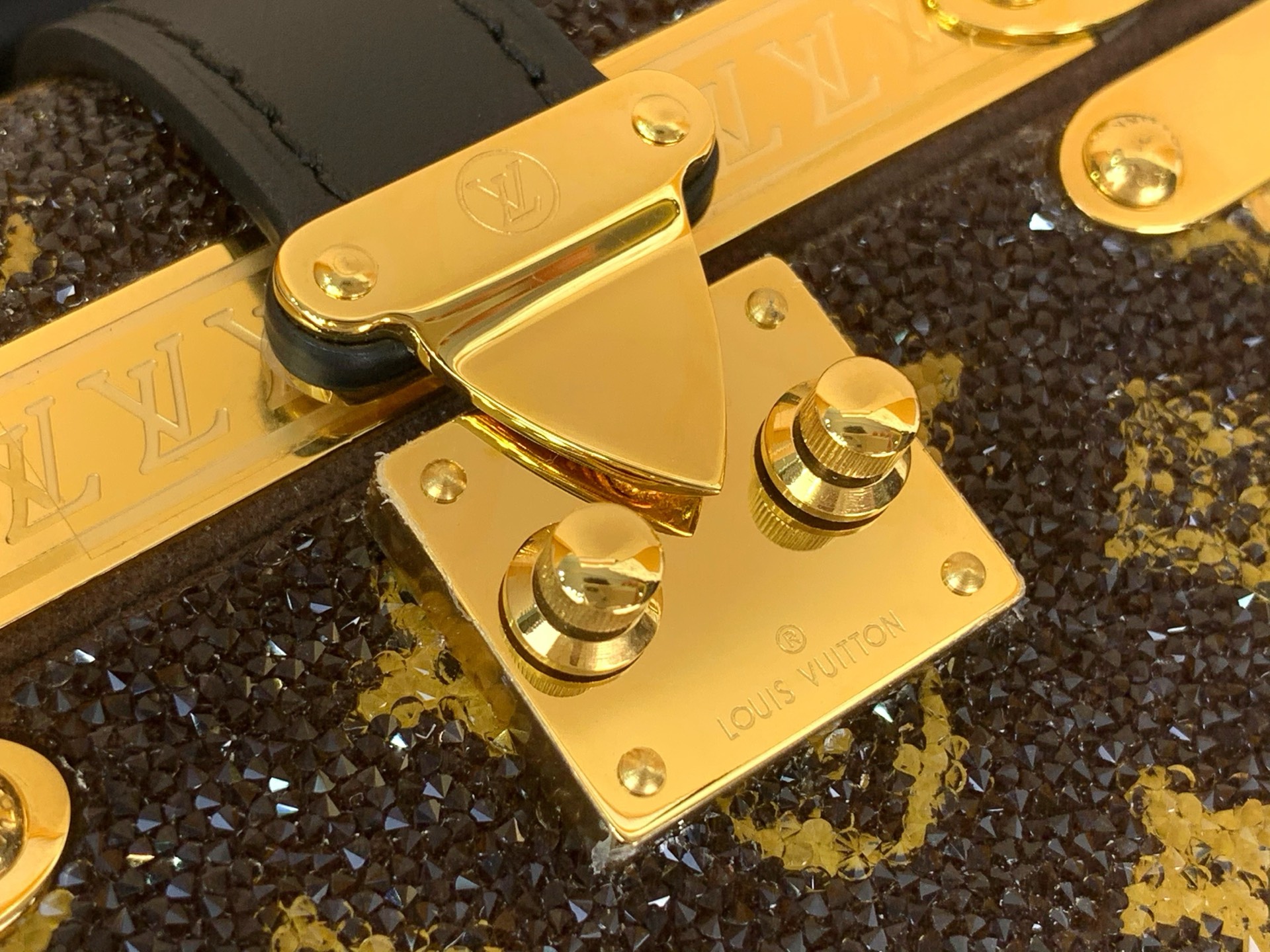 Louis Vuitton Treasure Box Black Monogram crossbody everyday