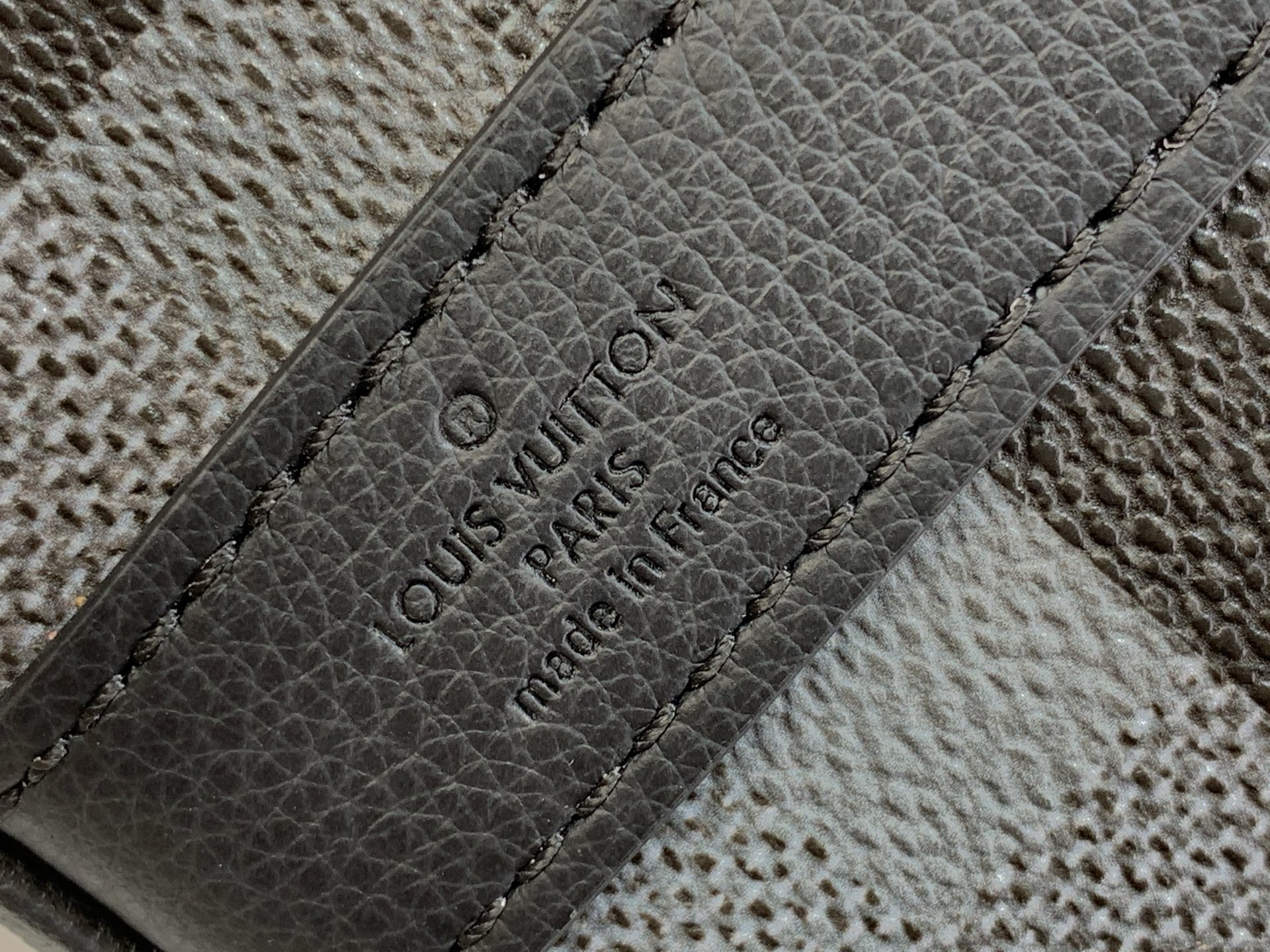 LV Style Black Canvas Travel Bag Bags Travel Bag detail image 6 from source 738375