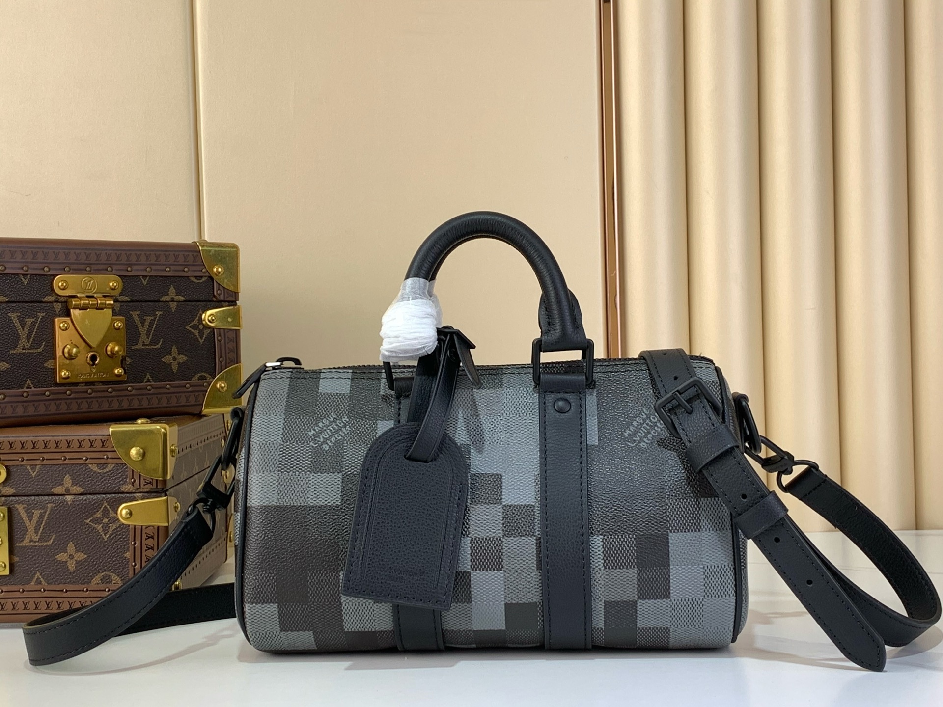 LV Style Black Canvas Travel Bag Lookbook Reference image 1