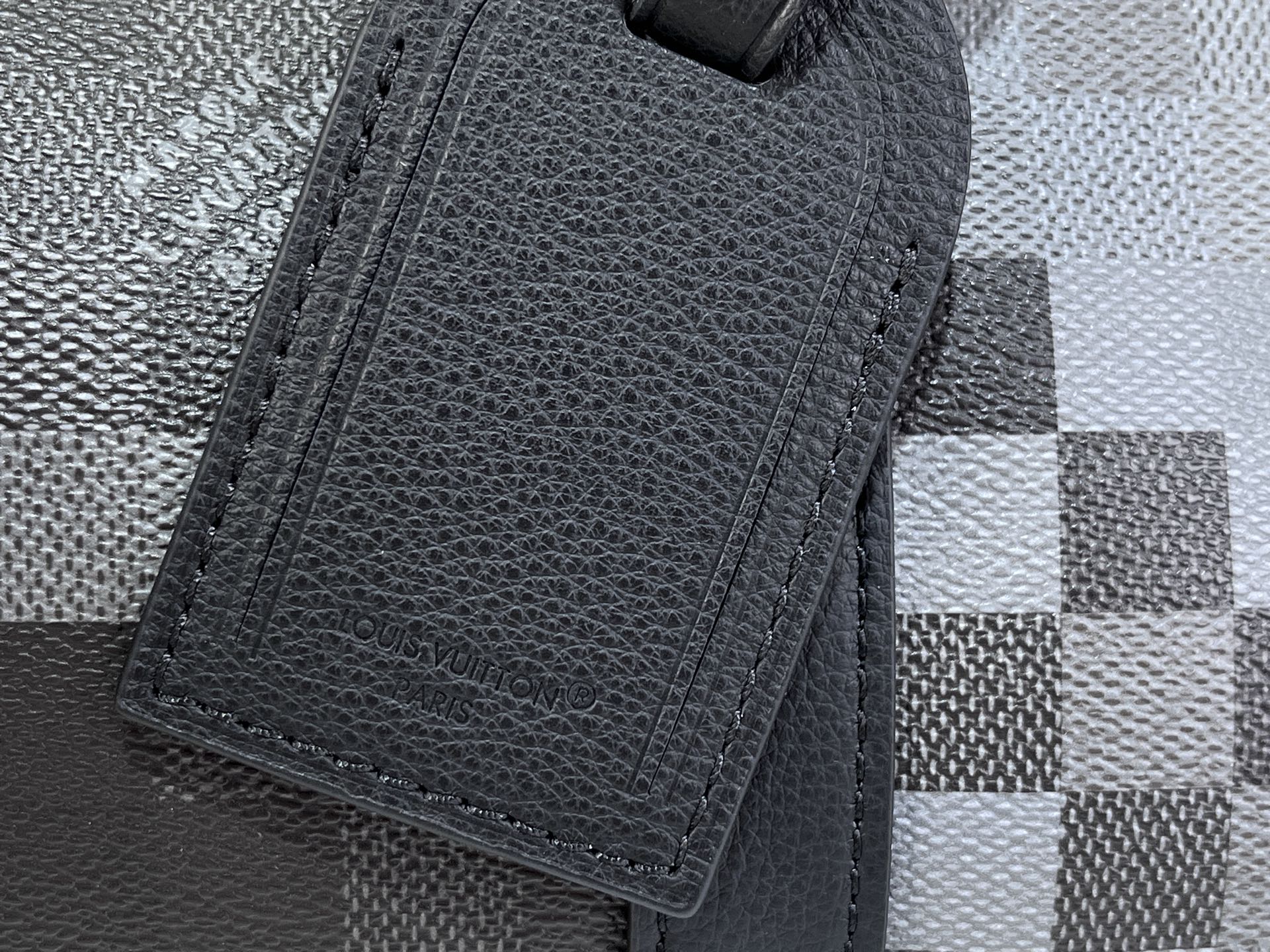 LV Style Black Canvas Travel Bag Bags Travel Bag detail image 5 from source 738375