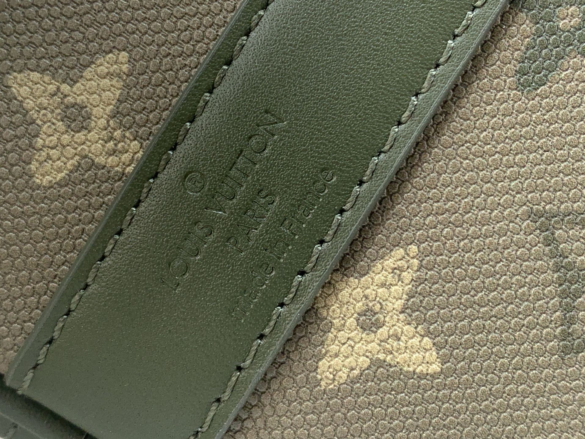 LV Style Beige Leather Travel Bag Bags Travel Bag detail image 8 from source 759909