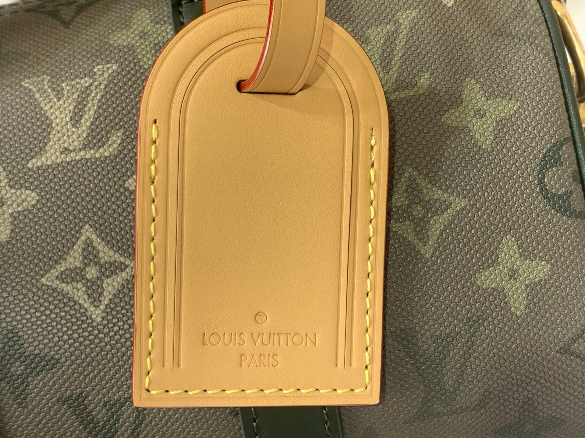 LV Style Beige Canvas Travel Bag Bags Travel Bag detail image 6 from source 759911