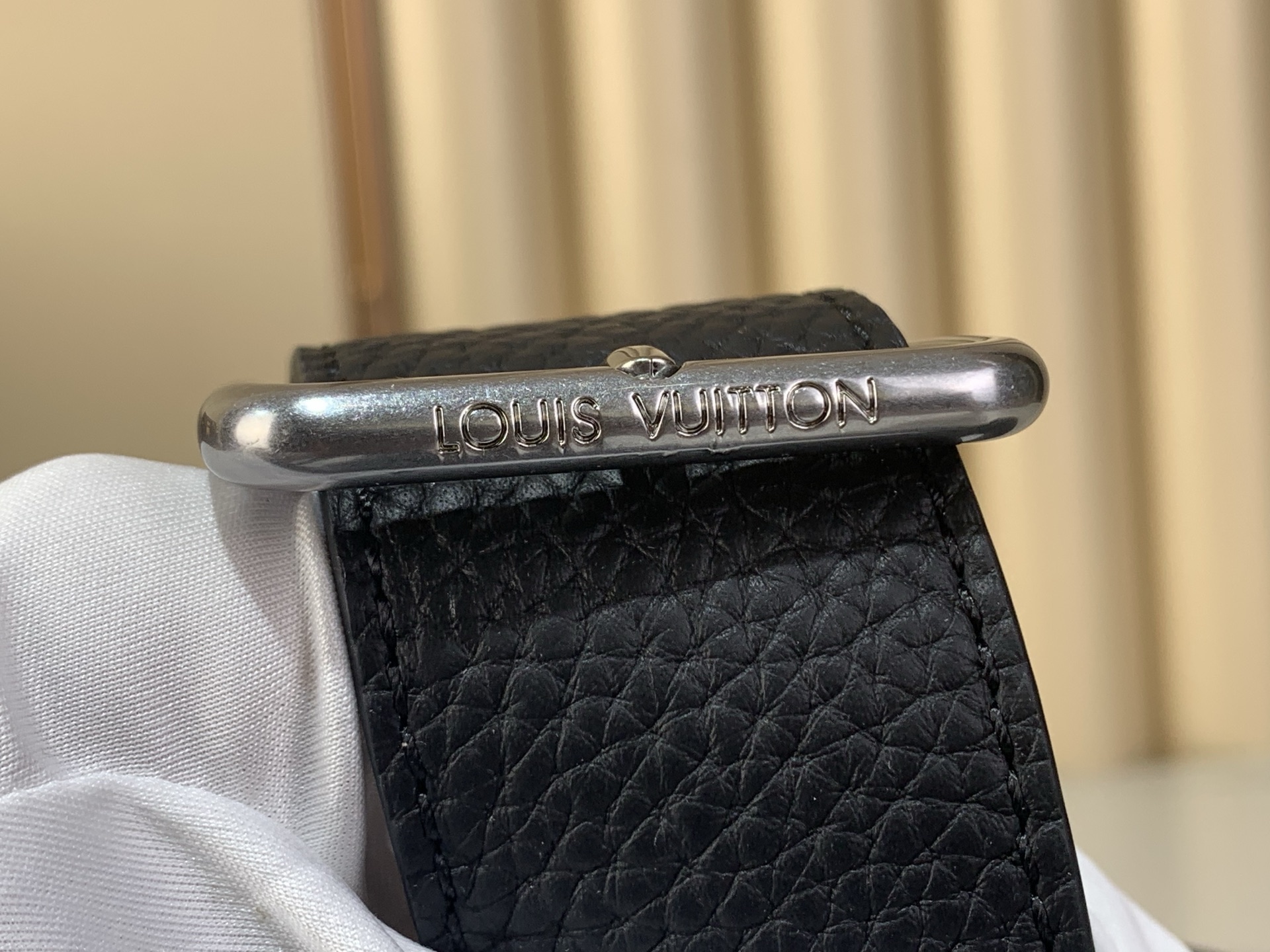 LV Style Black Leather Crossbody Bag Bags Crossbody Bag detail image 6 from source 759923