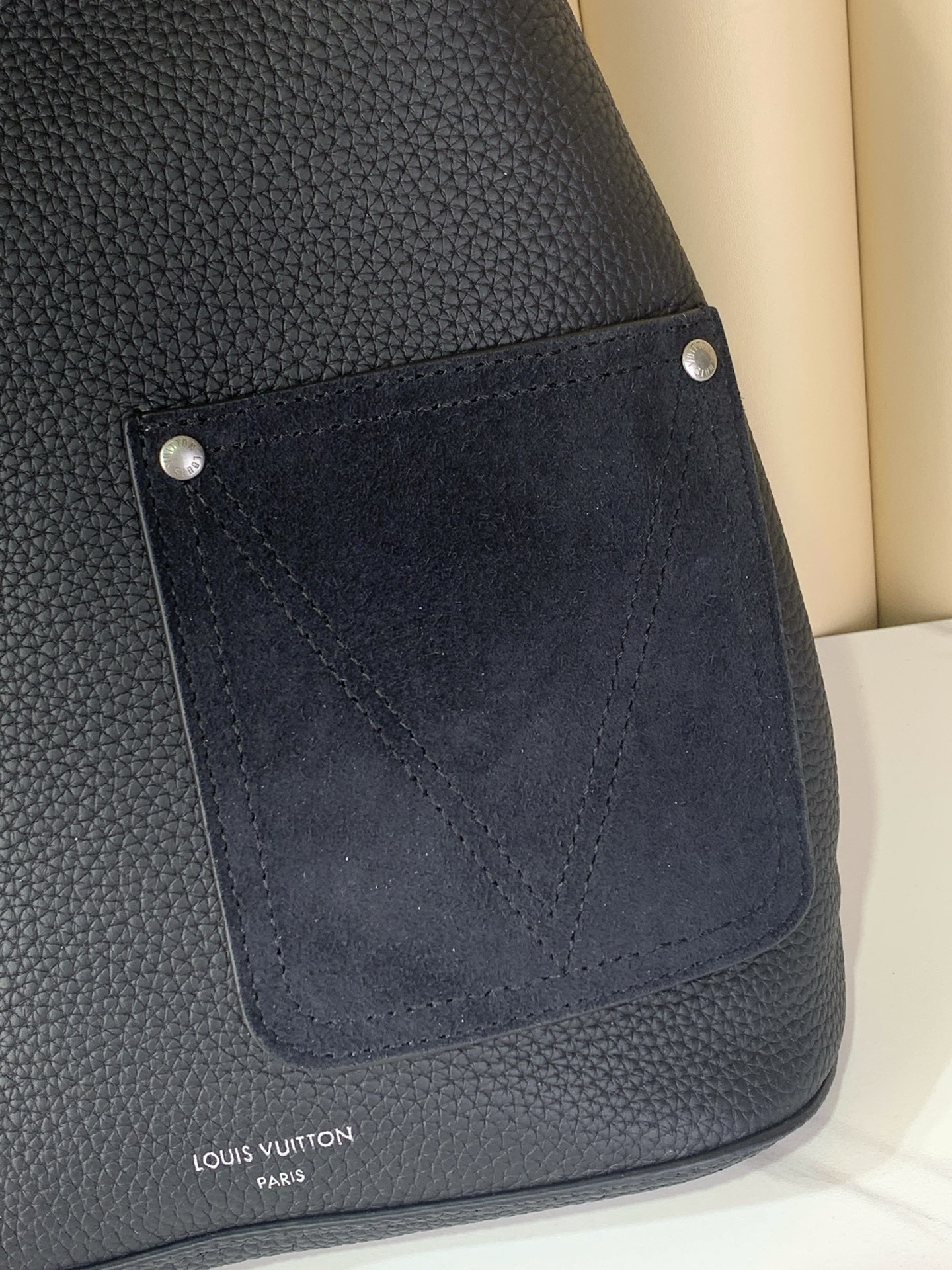 LV Style Black Leather Crossbody Bag Bags Crossbody Bag detail image 5 from source 759923