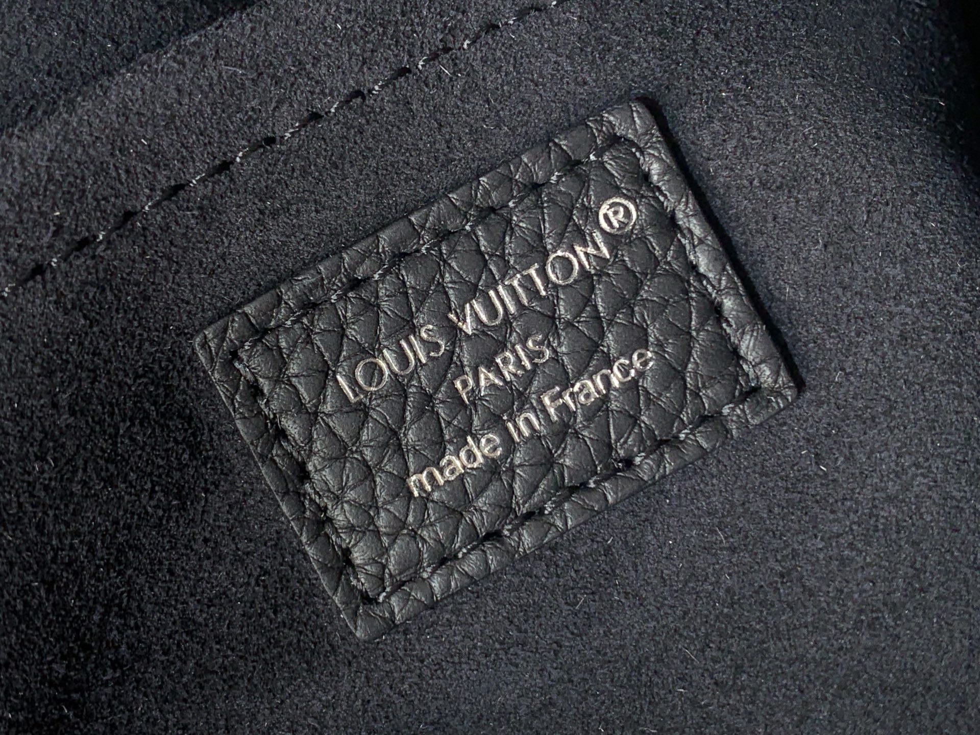 LV Style Black Leather Crossbody Bag Bags Crossbody Bag detail image 9 from source 759923