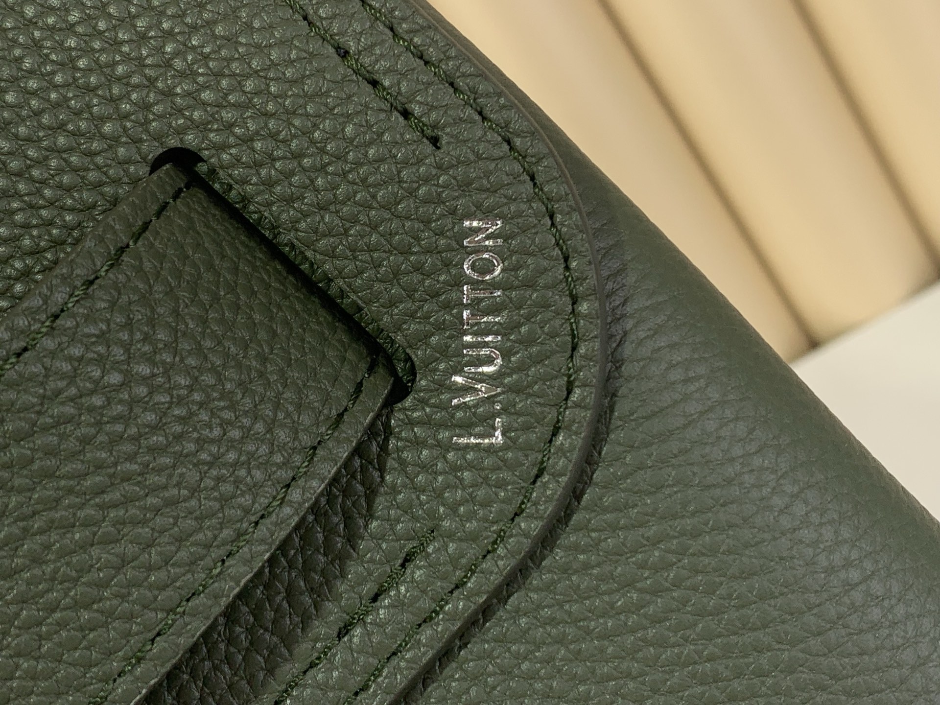LV Style Beige Leather Backpack Bags Backpack detail image 5 from source 759922