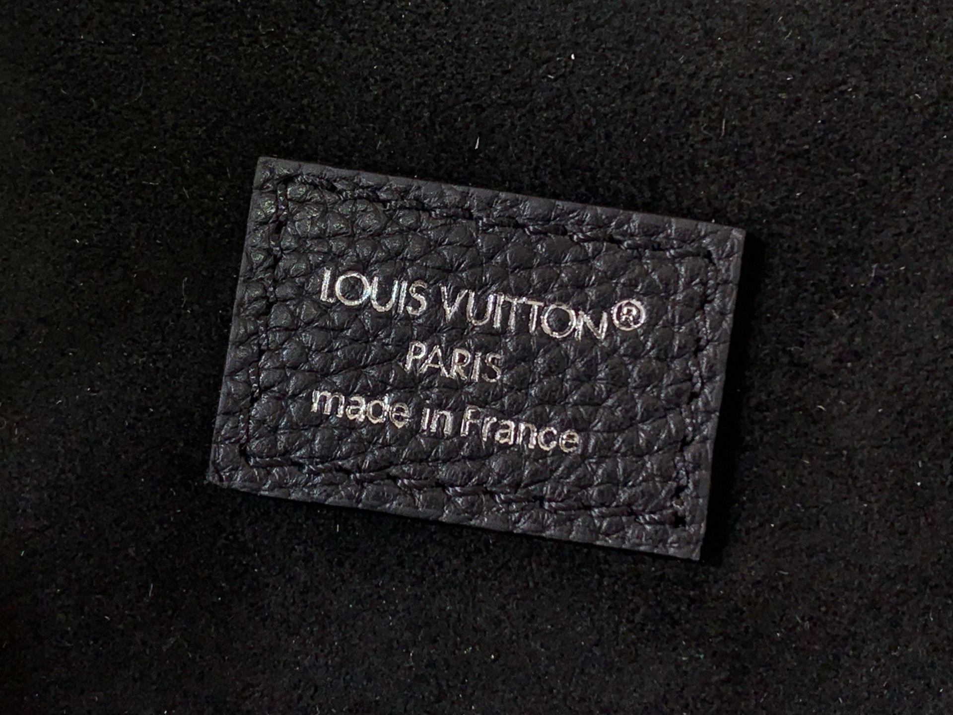 LV Style Black Leather Top Handle Bag style reference detail image 8 from source 760058