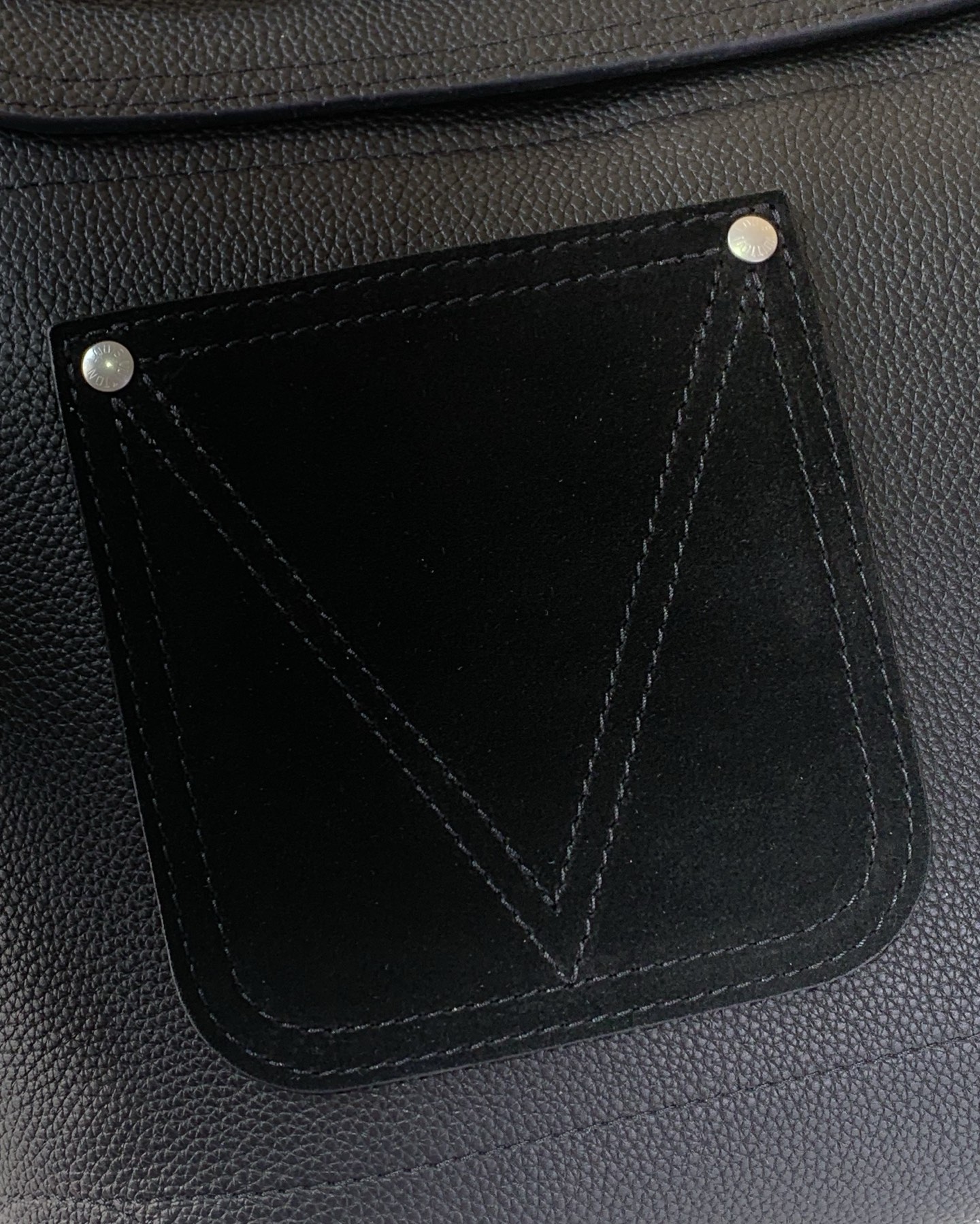 LV Style Black Leather Top Handle Bag style reference detail image 5 from source 760058