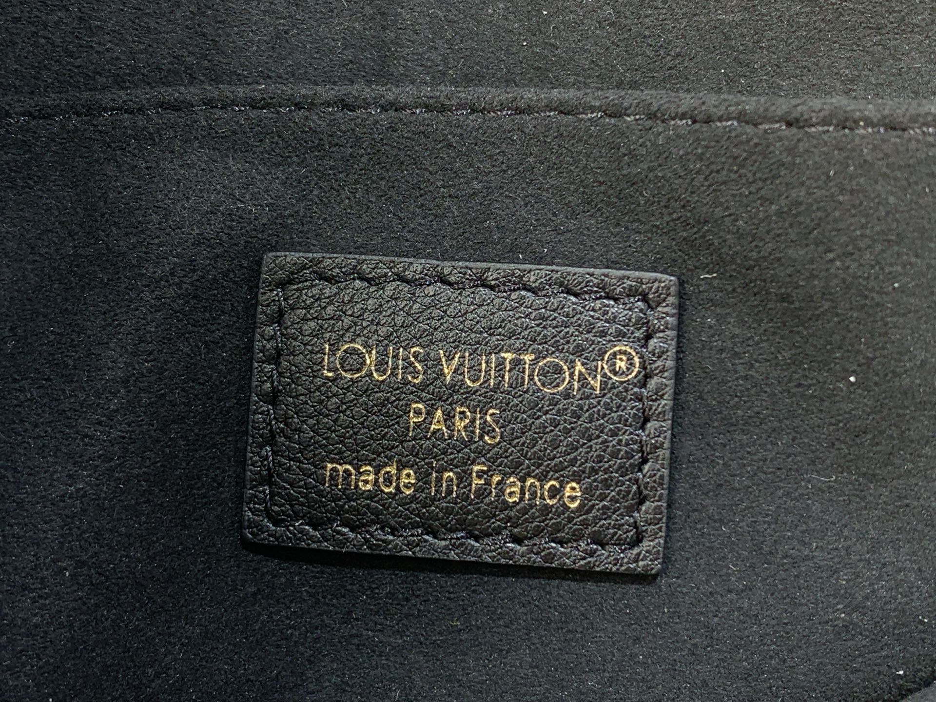 LV Style Black Leather Top Handle Bag style reference detail image 8 from source 770254