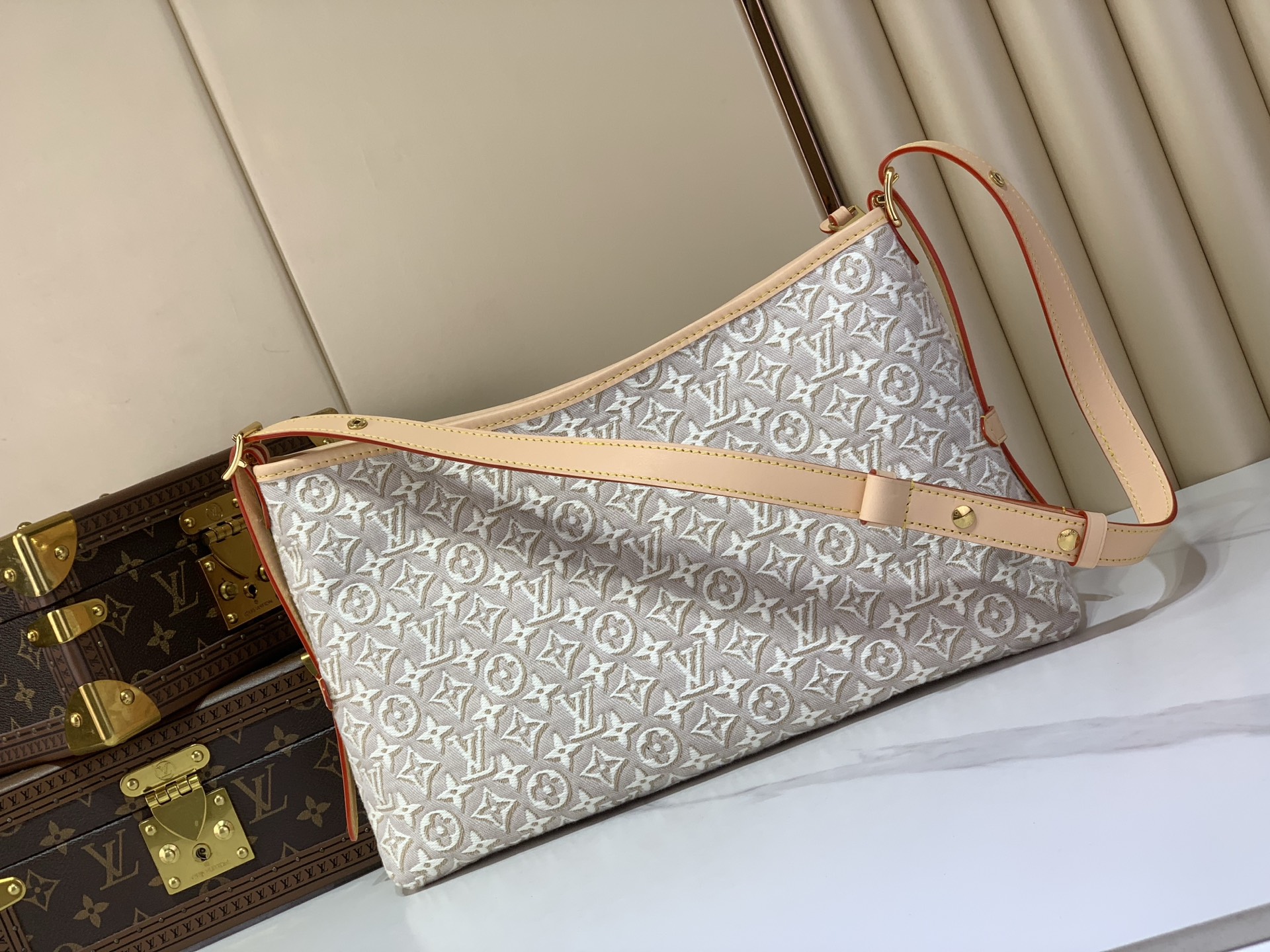 CARRYALL EAST WEST 手袋 】M2A136 白色/提花 3