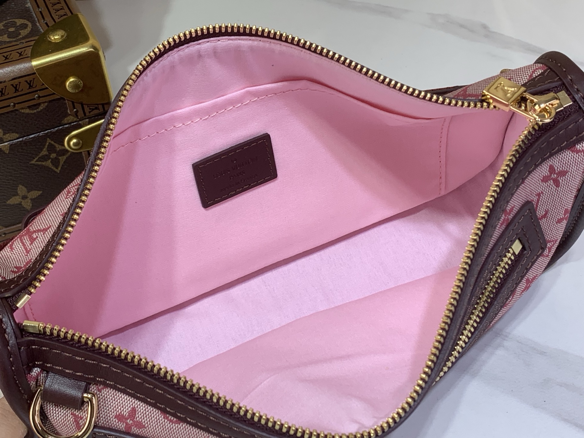 【顶级原单 Lucille小号中古手提袋】M92333黄色 92331树莓粉 92330深蓝色 92332绿色 9233 【顶级原单 Lucille小号中古手提袋】M92333黄色 92331树莓粉 92330深蓝色 92332绿色 9233
