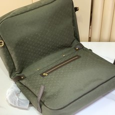 【顶级原单 SAUMUR 中古大号双子星手袋】M42313绿色(丹宁牛仔) 狩猎包双子星大号手袋带手柄 SAUMUR大号 【顶级原单 SAUMUR 中古大号双子星手袋】M42313绿色(丹宁牛仔) 狩猎包双子星大号手袋带手柄 SAUMUR大号