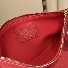 【顶级原单 SPEEDY BANDOULIÈRE 30 手袋 】M24426 玫红色/牛皮压鸵鸟纹 本款 Speedy 【顶级原单 SPEEDY BANDOULIÈRE 30 手袋 】M24426 玫红色/牛皮压鸵鸟纹 本款 Speedy