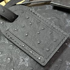 【顶级原单 SPEEDY BANDOULIÈRE 30 手袋 】M24426 黑色/牛皮压鸵鸟纹 本款 Speedy 【顶级原单 SPEEDY BANDOULIÈRE 30 手袋 】M24426 黑色/牛皮压鸵鸟纹 本款 Speedy