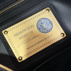 【顶级原单 SPEEDY BANDOULIÈRE 30 手袋 】M24426 黑色/牛皮压鸵鸟纹 本款 Speedy 【顶级原单 SPEEDY BANDOULIÈRE 30 手袋 】M24426 黑色/牛皮压鸵鸟纹 本款 Speedy