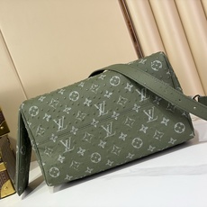 【顶级原单 SPEEDY BANDOULIÈRE 30 手袋 】M24426 绿色/牛皮压鸵鸟纹 本款 Speedy 【顶级原单 SPEEDY BANDOULIÈRE 30 手袋 】M24426 绿色/牛皮压鸵鸟纹 本款 Speedy