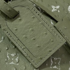 【顶级原单 SPEEDY BANDOULIÈRE 30 手袋 】M24426 绿色/牛皮压鸵鸟纹 本款 Speedy 【顶级原单 SPEEDY BANDOULIÈRE 30 手袋 】M24426 绿色/牛皮压鸵鸟纹 本款 Speedy